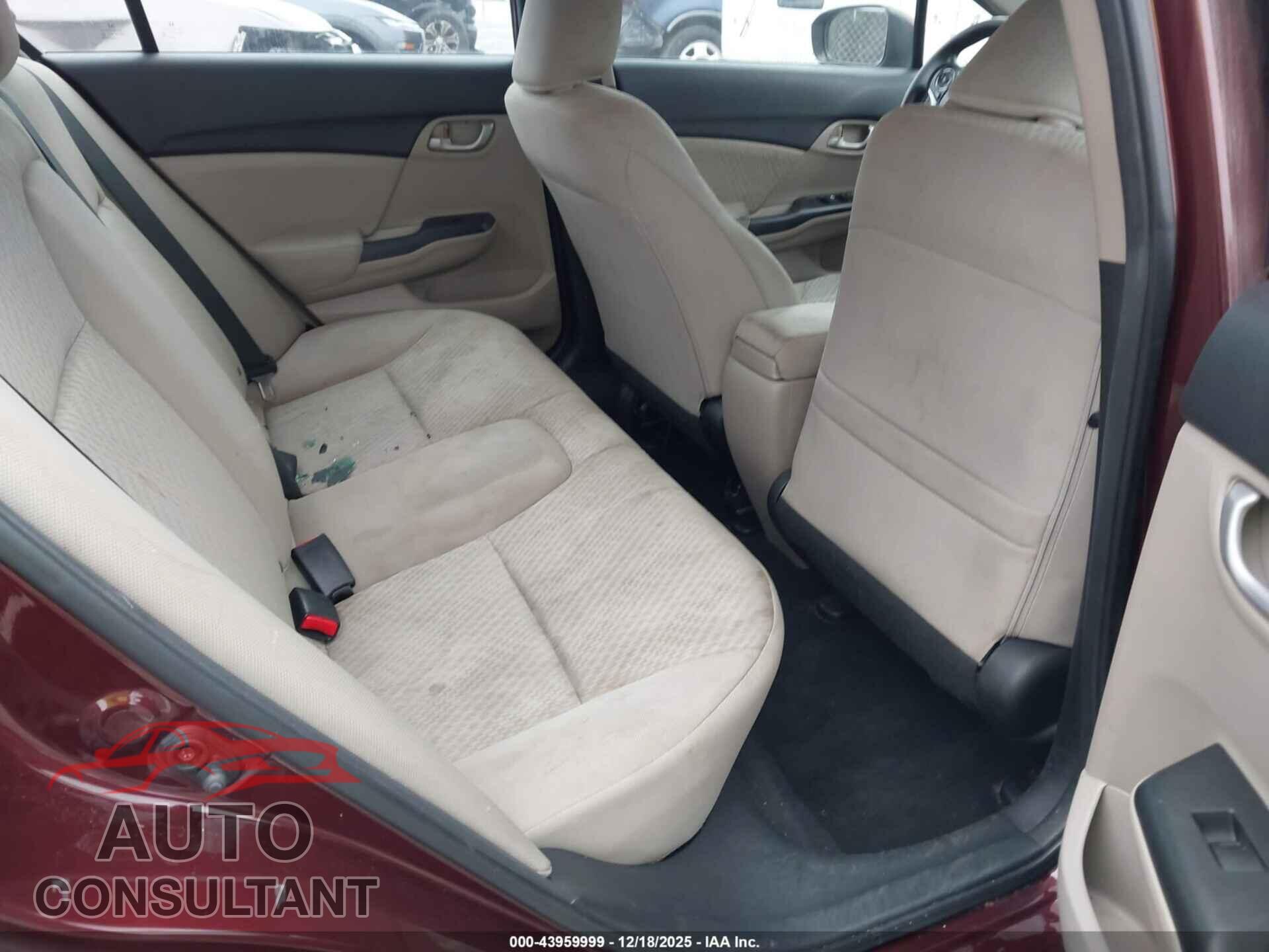 HONDA CIVIC 2015 - 19XFB2F54FE089252