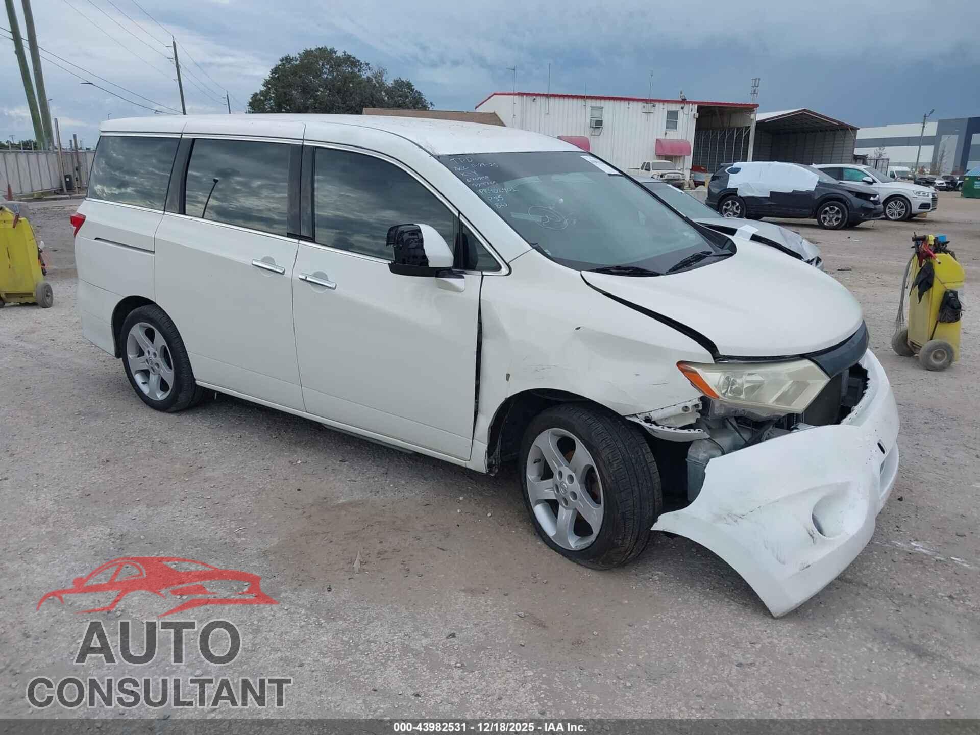 NISSAN QUEST 2014 - JN8AE2KP4E9100928