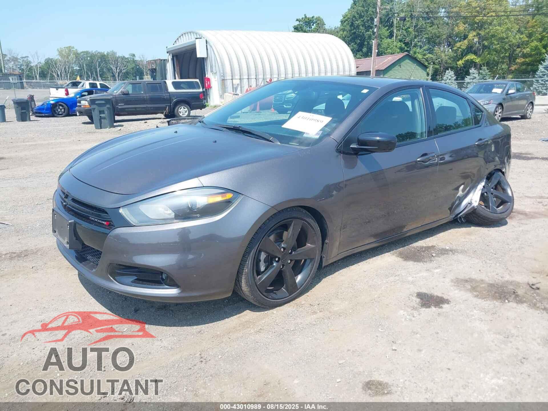 DODGE DART 2015 - 1C3CDFBB1FD311185