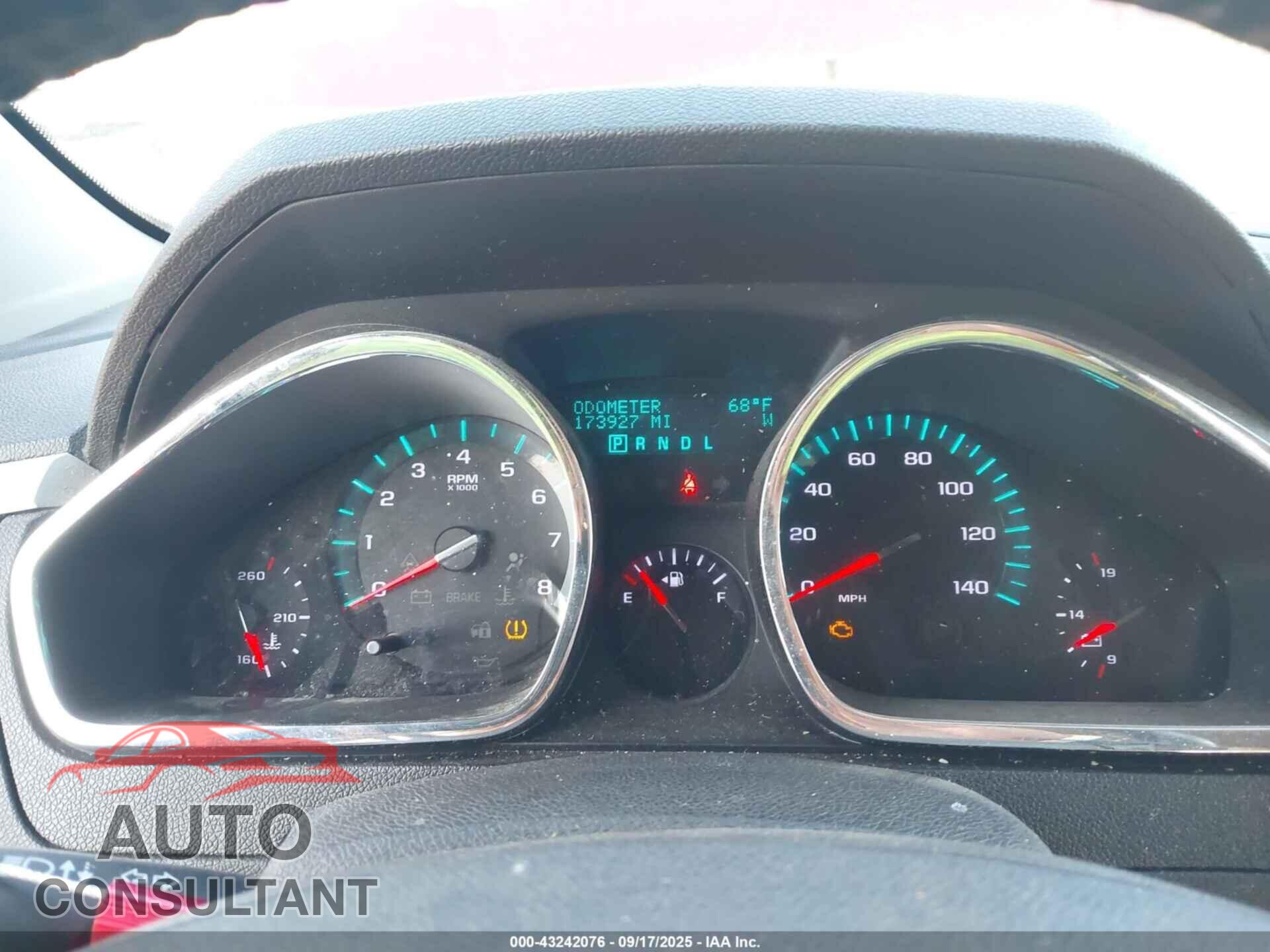CHEVROLET TRAVERSE 2009 - 1GNER23D79S157202