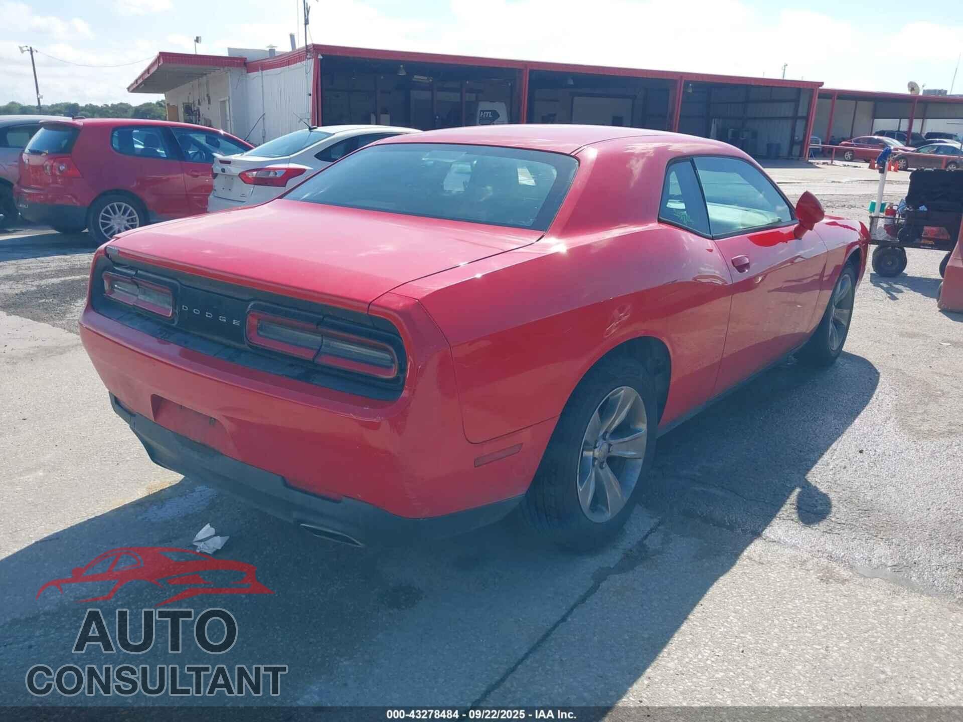 DODGE CHALLENGER 2016 - 2C3CDZAG3GH315614