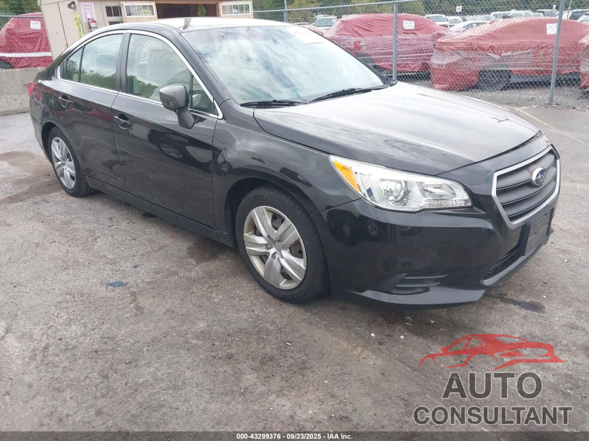 SUBARU LEGACY 2015 - 4S3BNAA64F3026031