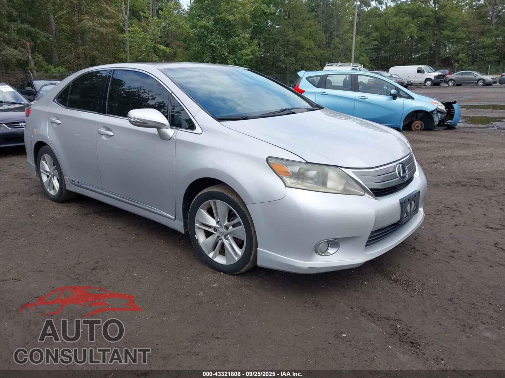 LEXUS HS 250H 2011 - JTHBB1BA0B2044083