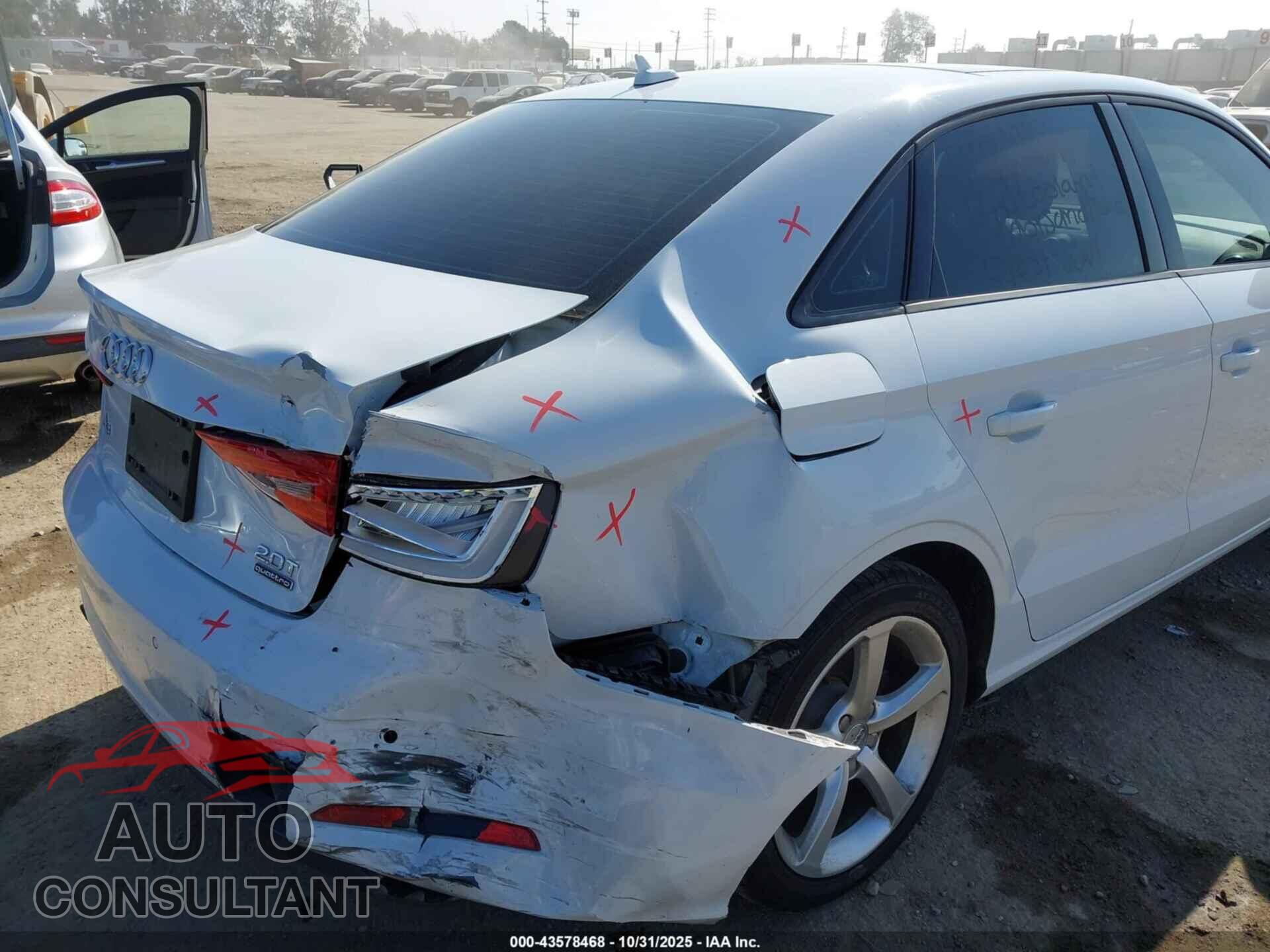 AUDI A3 2015 - WAUBFGFF9F1127101
