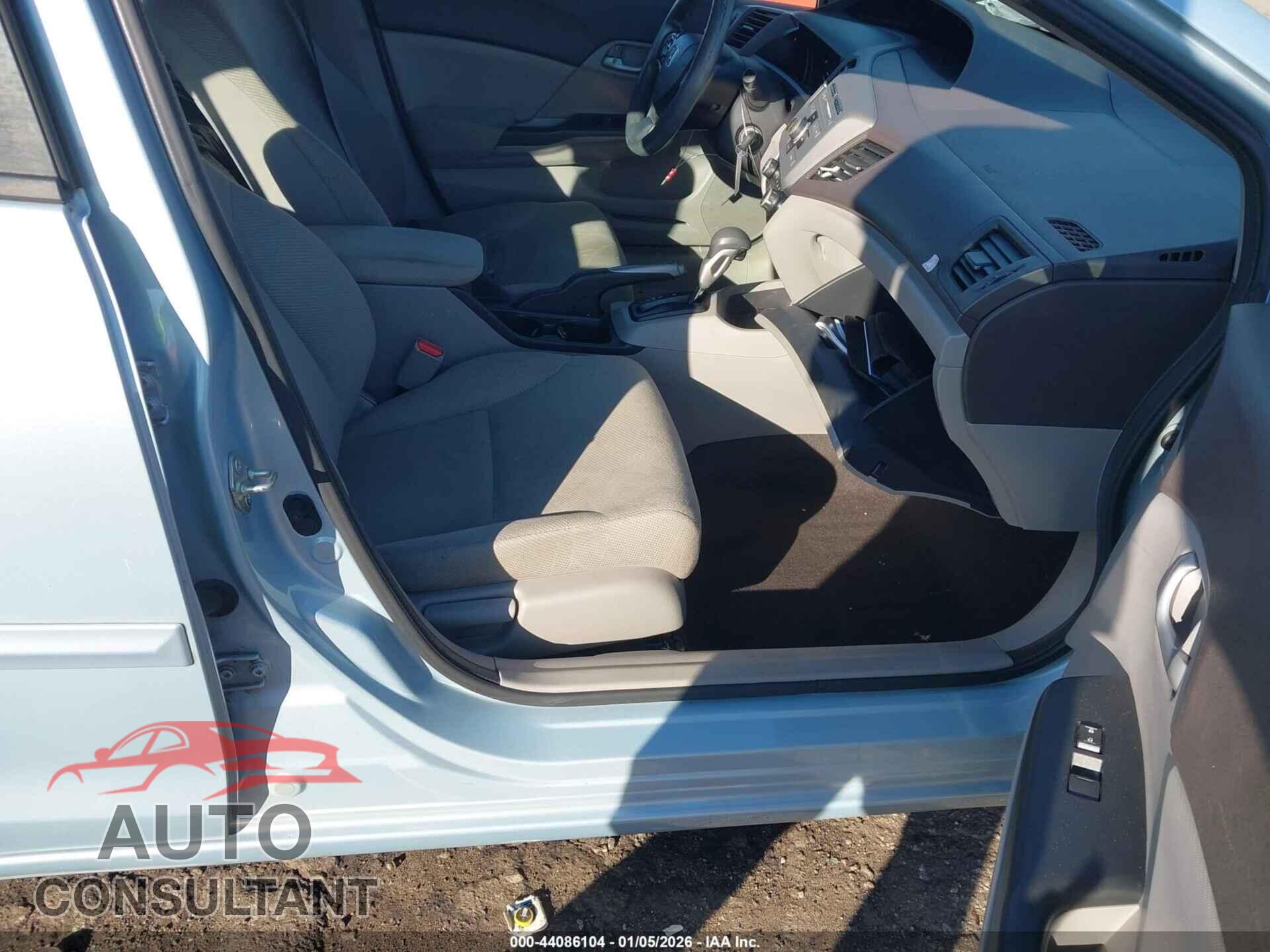 HONDA CIVIC 2012 - 19XFB2F55CE059642