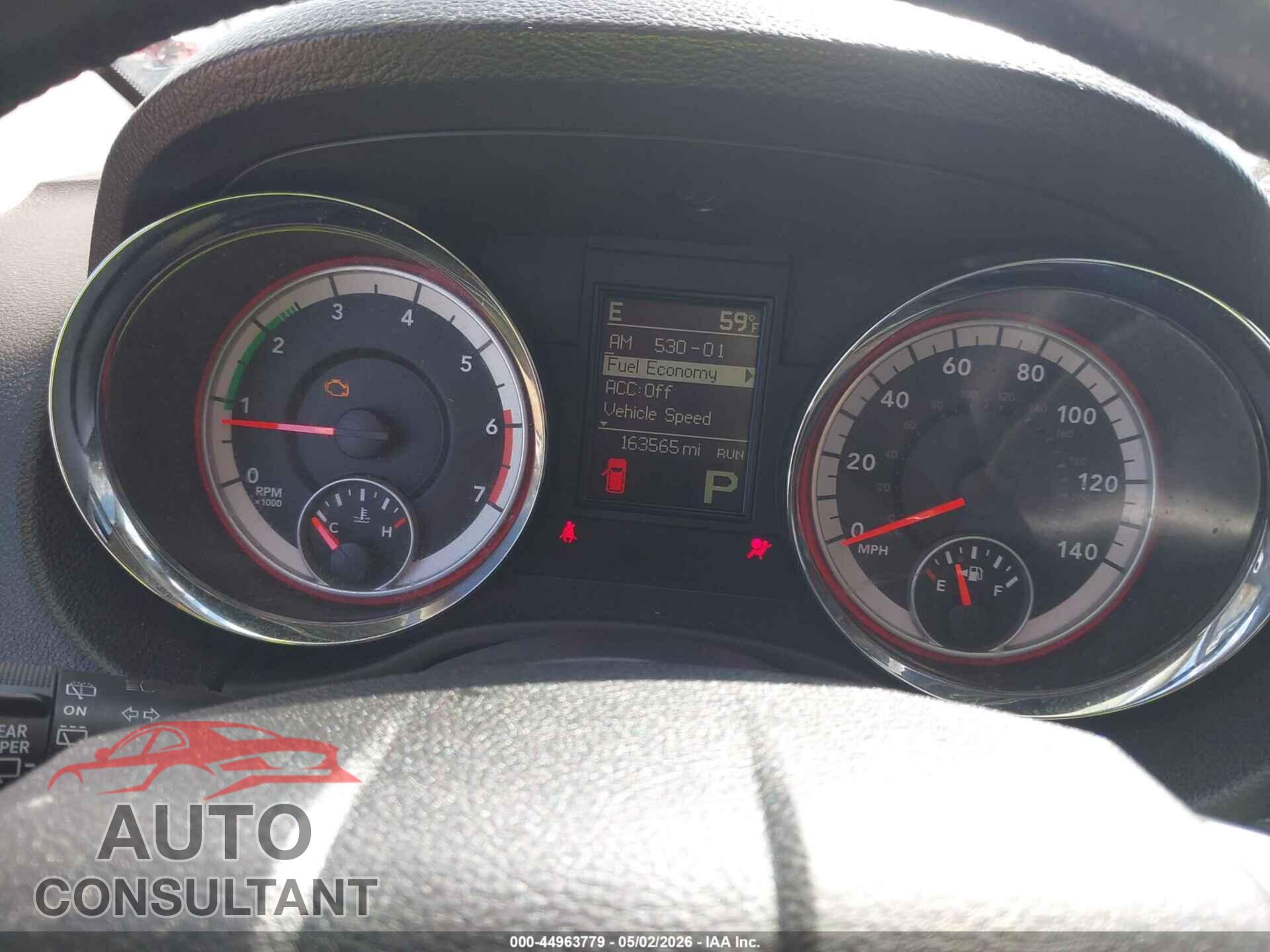 DODGE DURANGO 2011 - 1D4SE5GT7BC693337