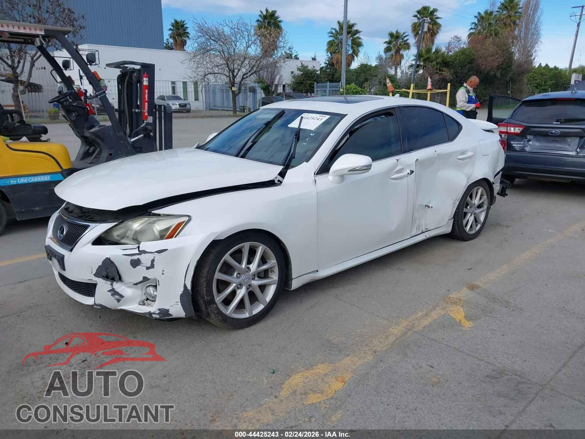 LEXUS IS 250 2013 - JTHBF5C20D5191945