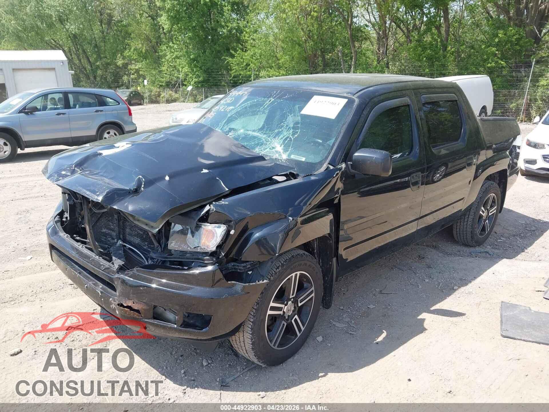 HONDA RIDGELINE 2012 - 5FPYK1F77CB459210