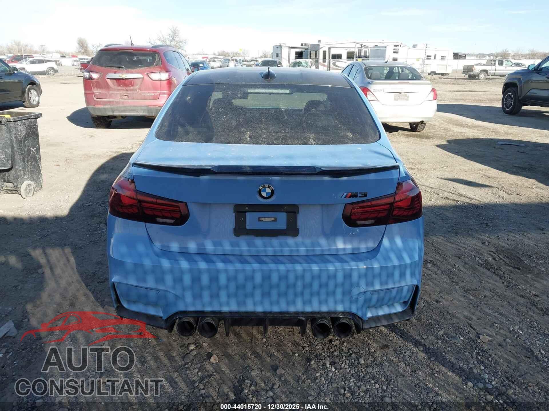 BMW M3 2017 - WBS8M9C54H5G42427