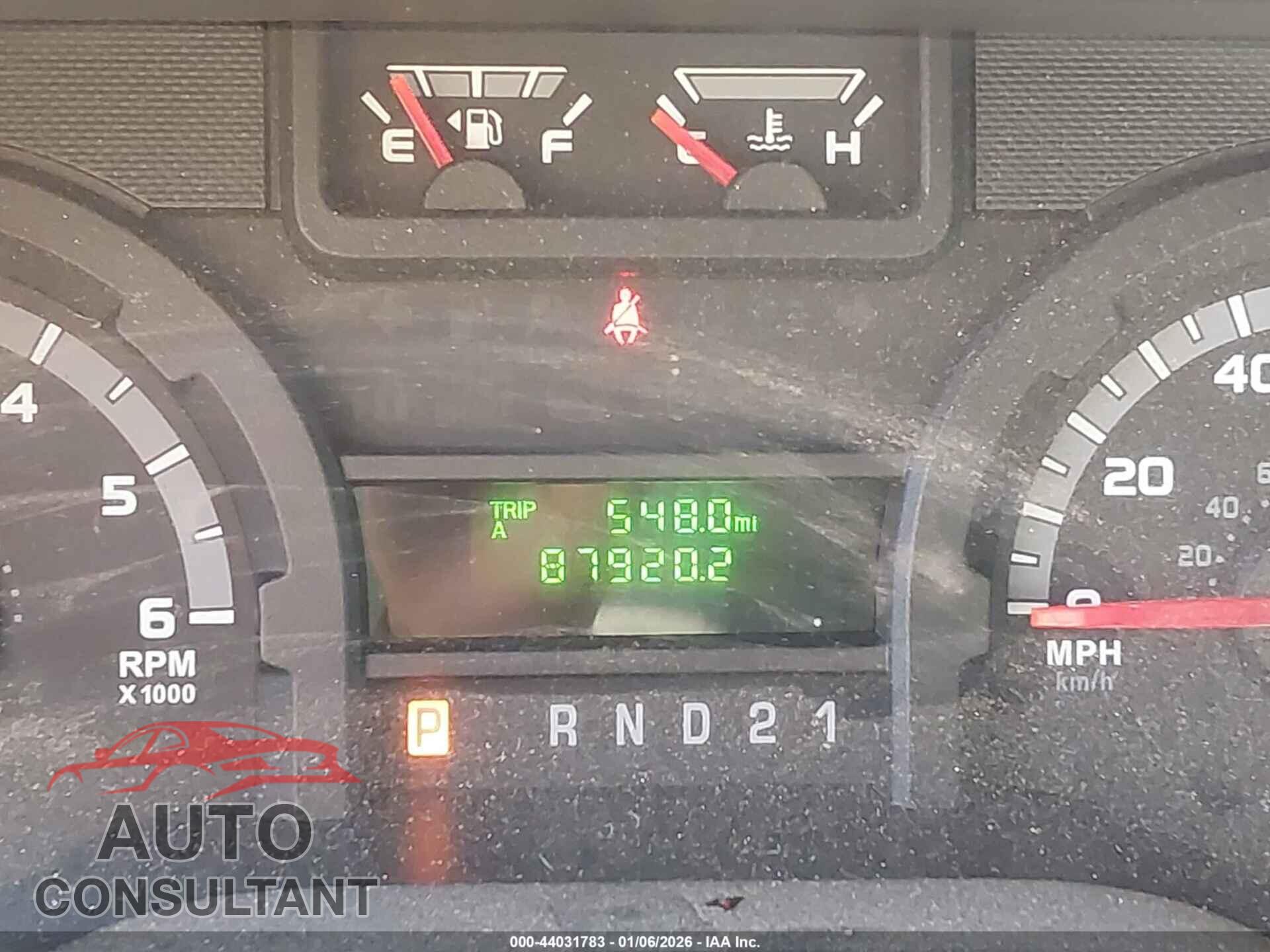 FORD E-150 2010 - 1FTNE1EW7ADA95824