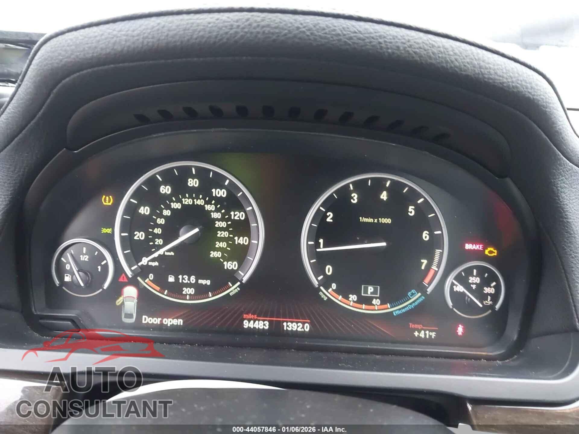 BMW 750LI 2012 - WBAKC8C58CC436276