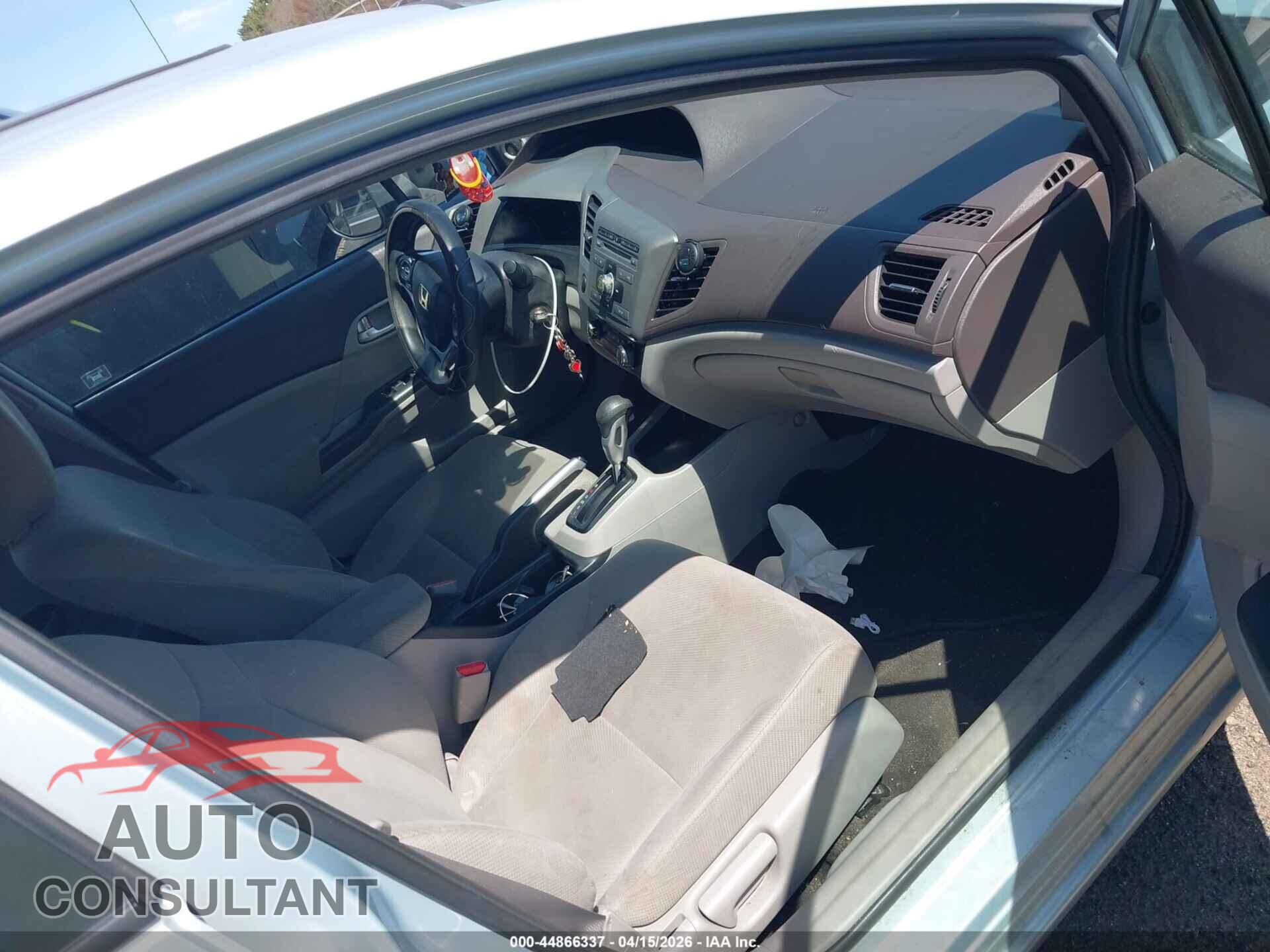HONDA CIVIC 2012 - 2HGFB2F86CH524705