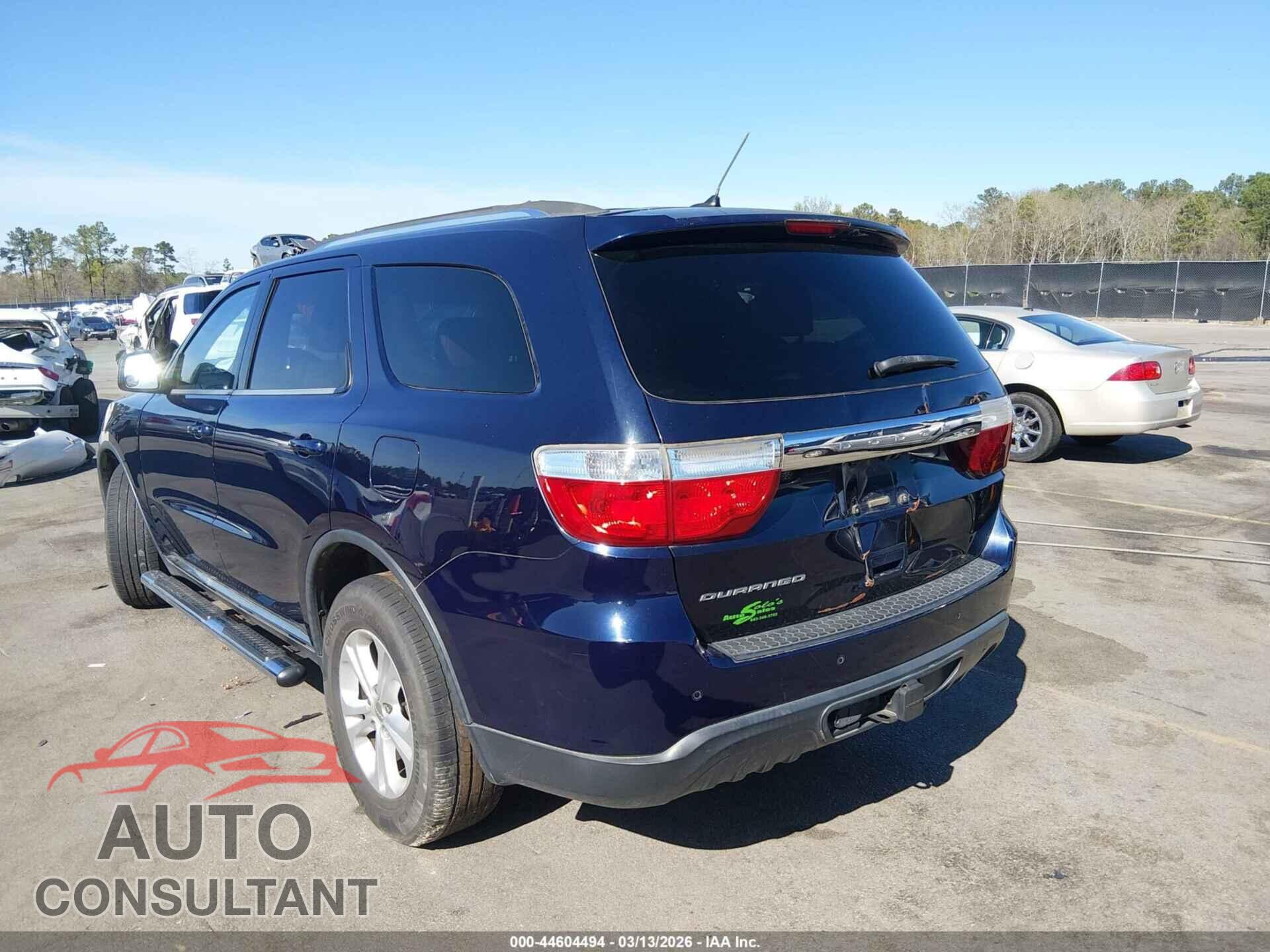 DODGE DURANGO 2013 - 1C4RDHAG1DC558921