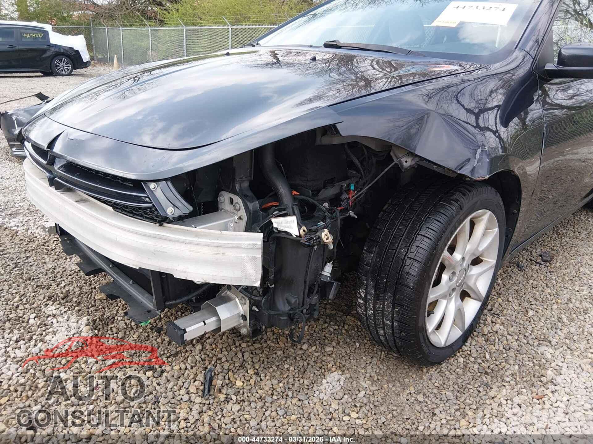 DODGE DART 2013 - 1C3CDFBA4DD195341
