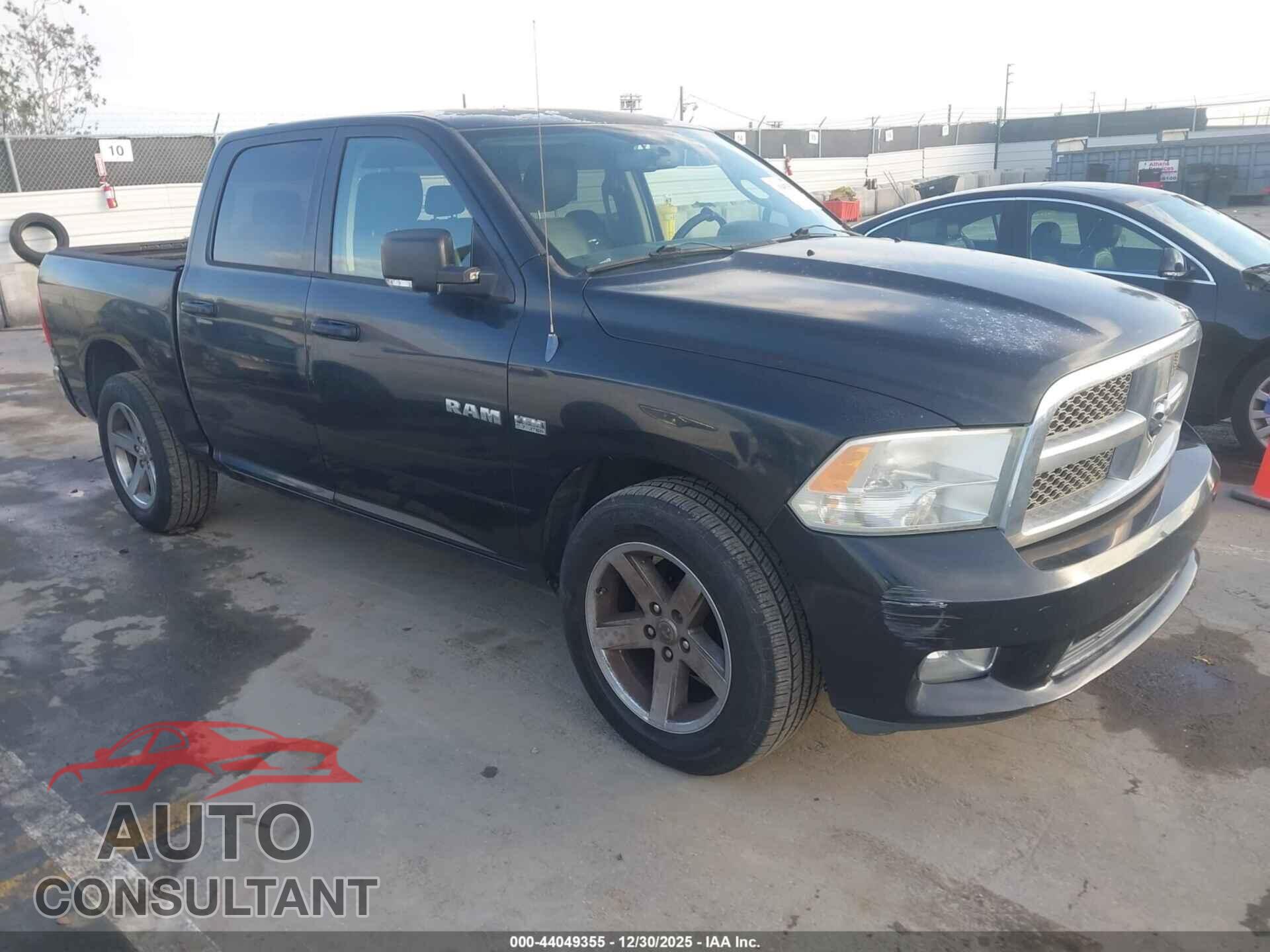 DODGE RAM 1500 2010 - 1D7RB1CT8AS169305