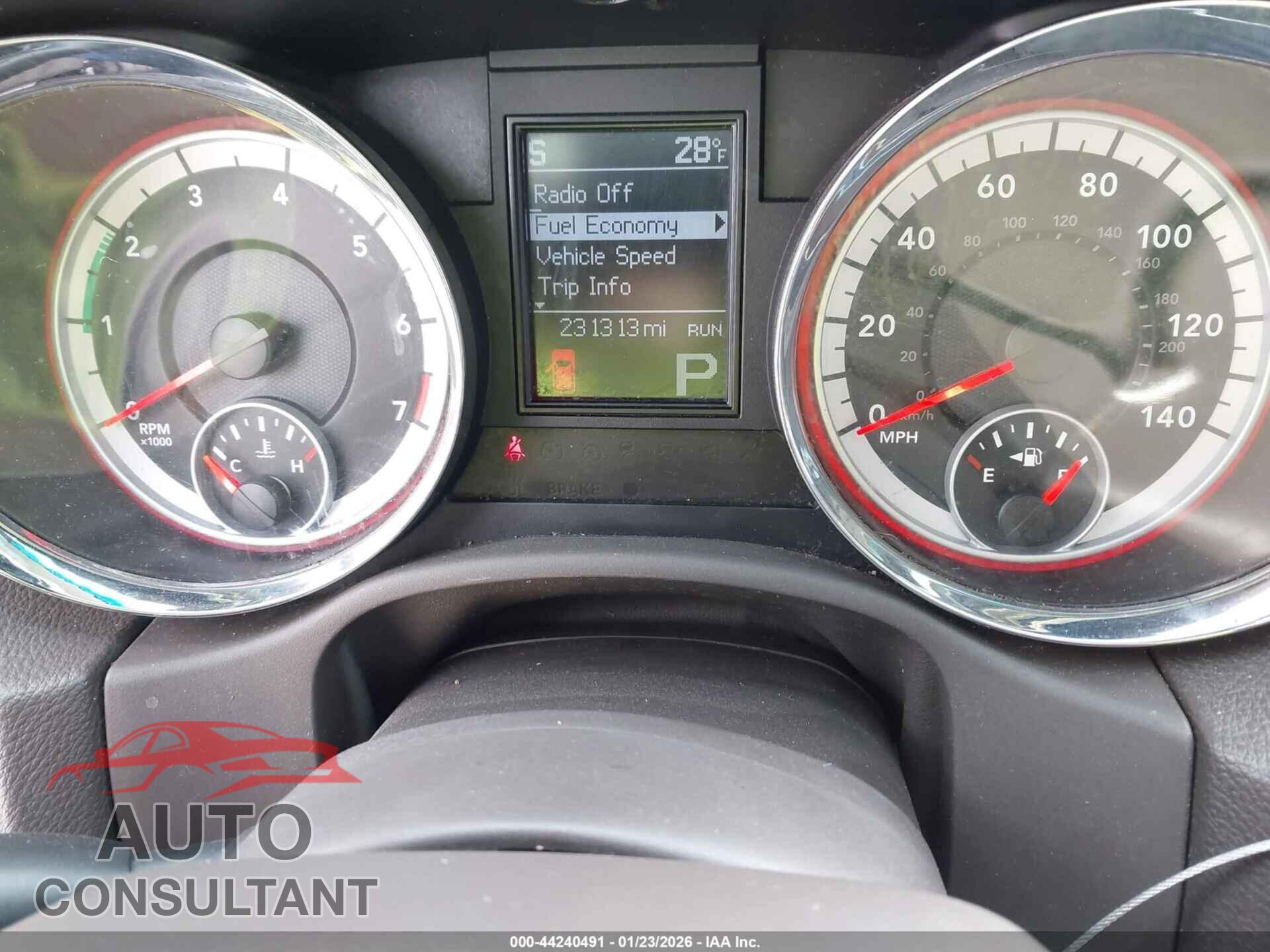 DODGE DURANGO 2012 - 1C4RDHAG7CC206540