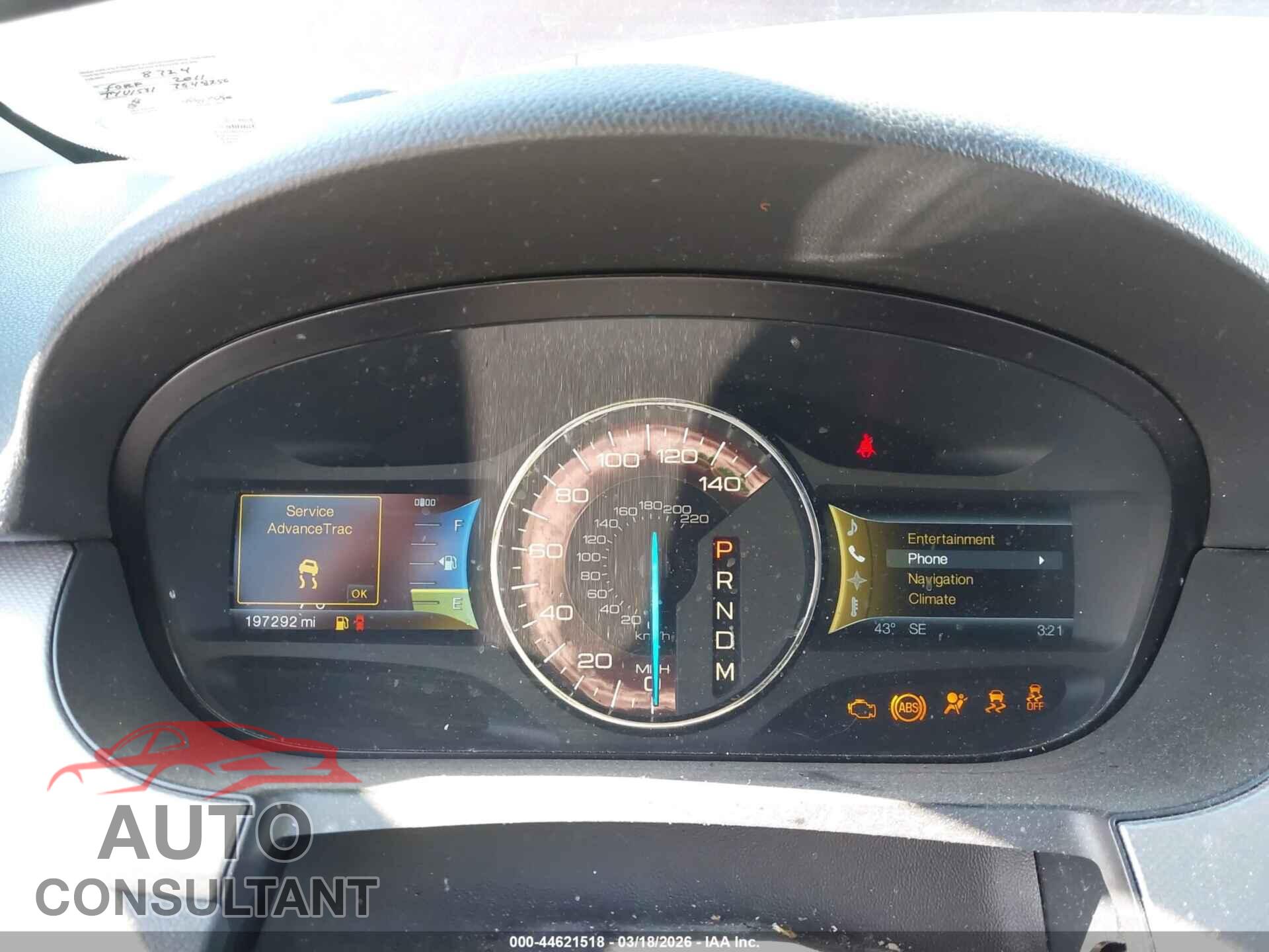 FORD EDGE 2011 - 2FMDK4JC3BBA28724