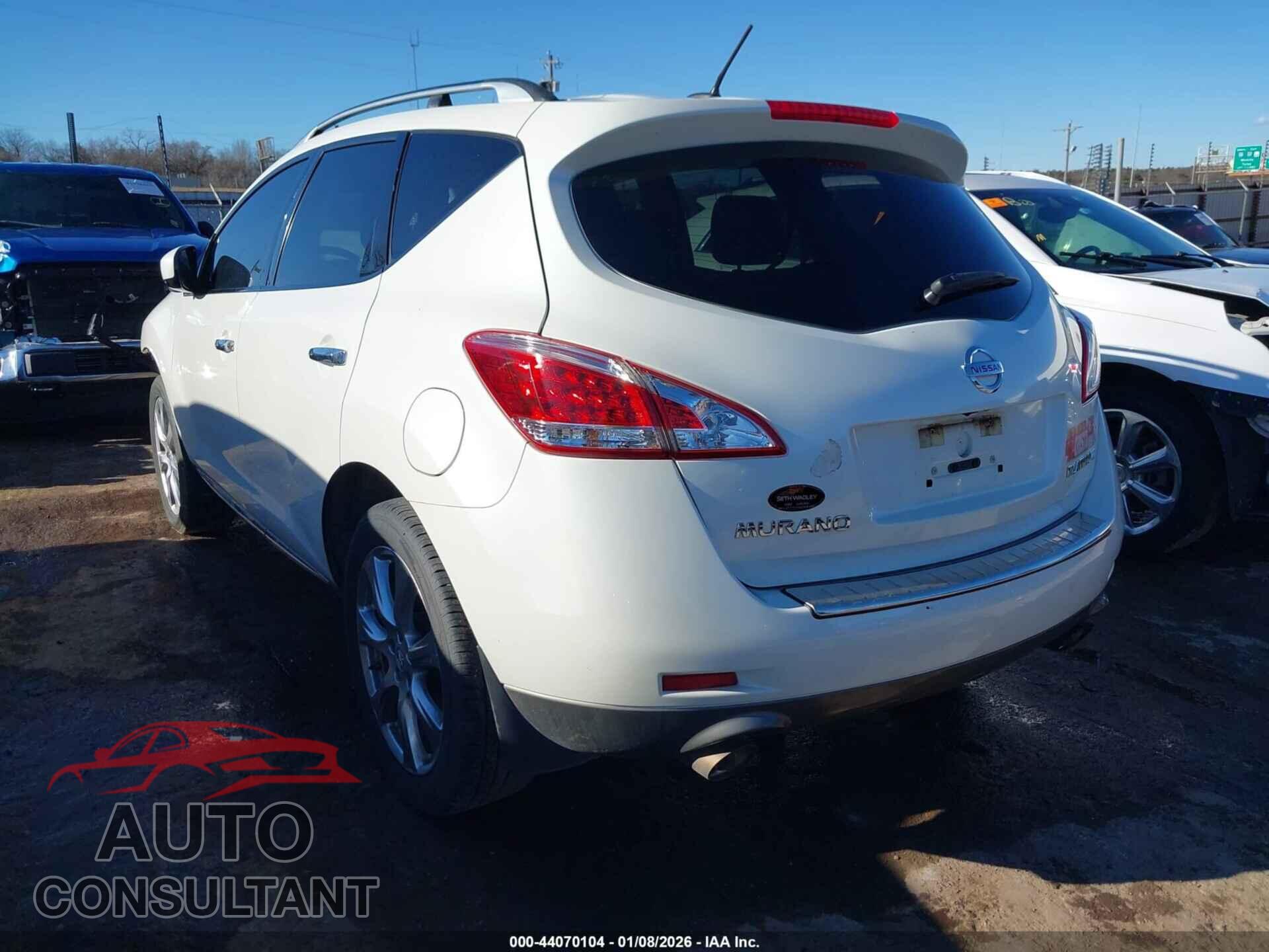 NISSAN MURANO 2014 - JN8AZ1MUXEW403473