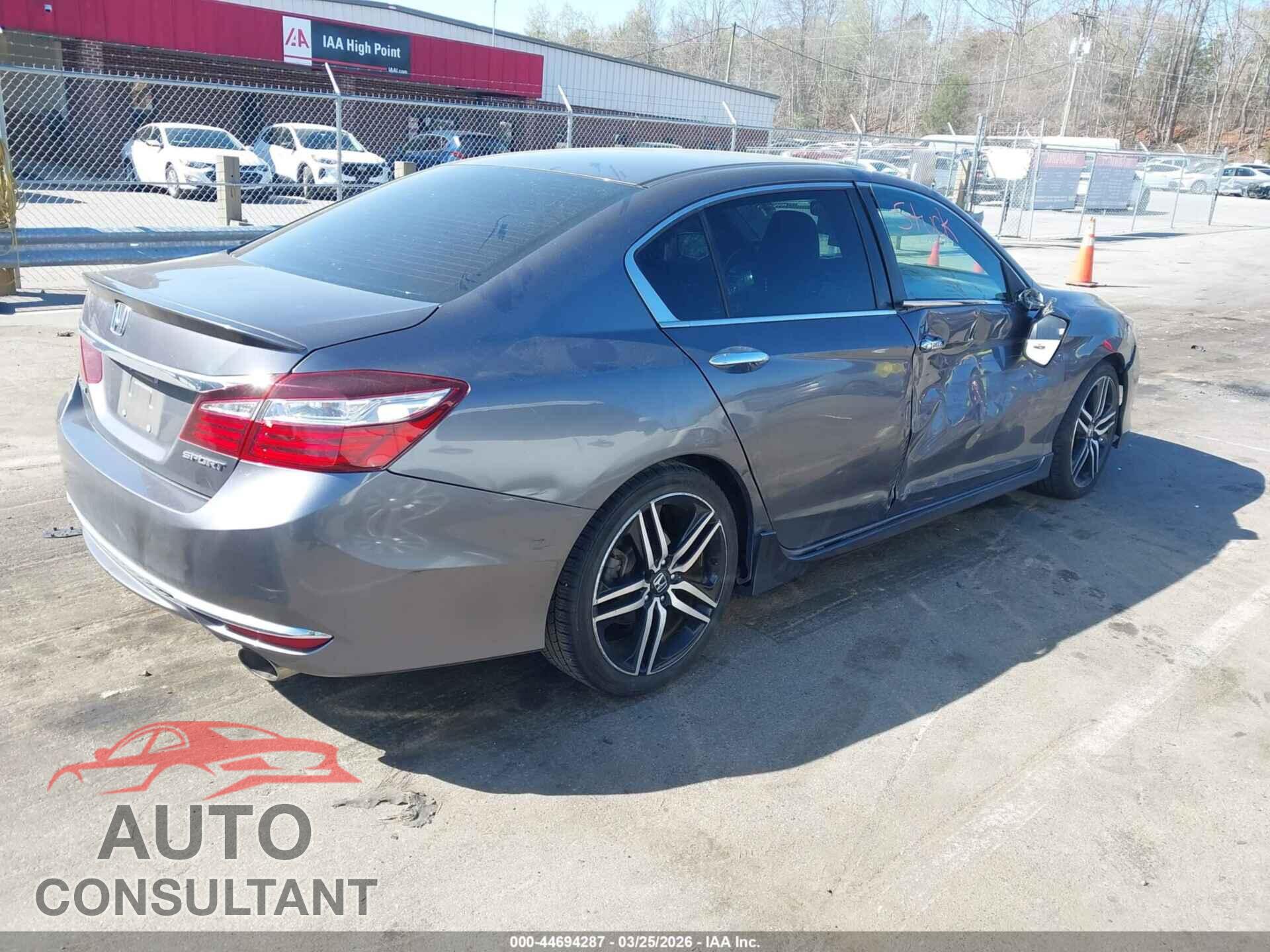 HONDA ACCORD 2016 - 1HGCR2F50GA138564