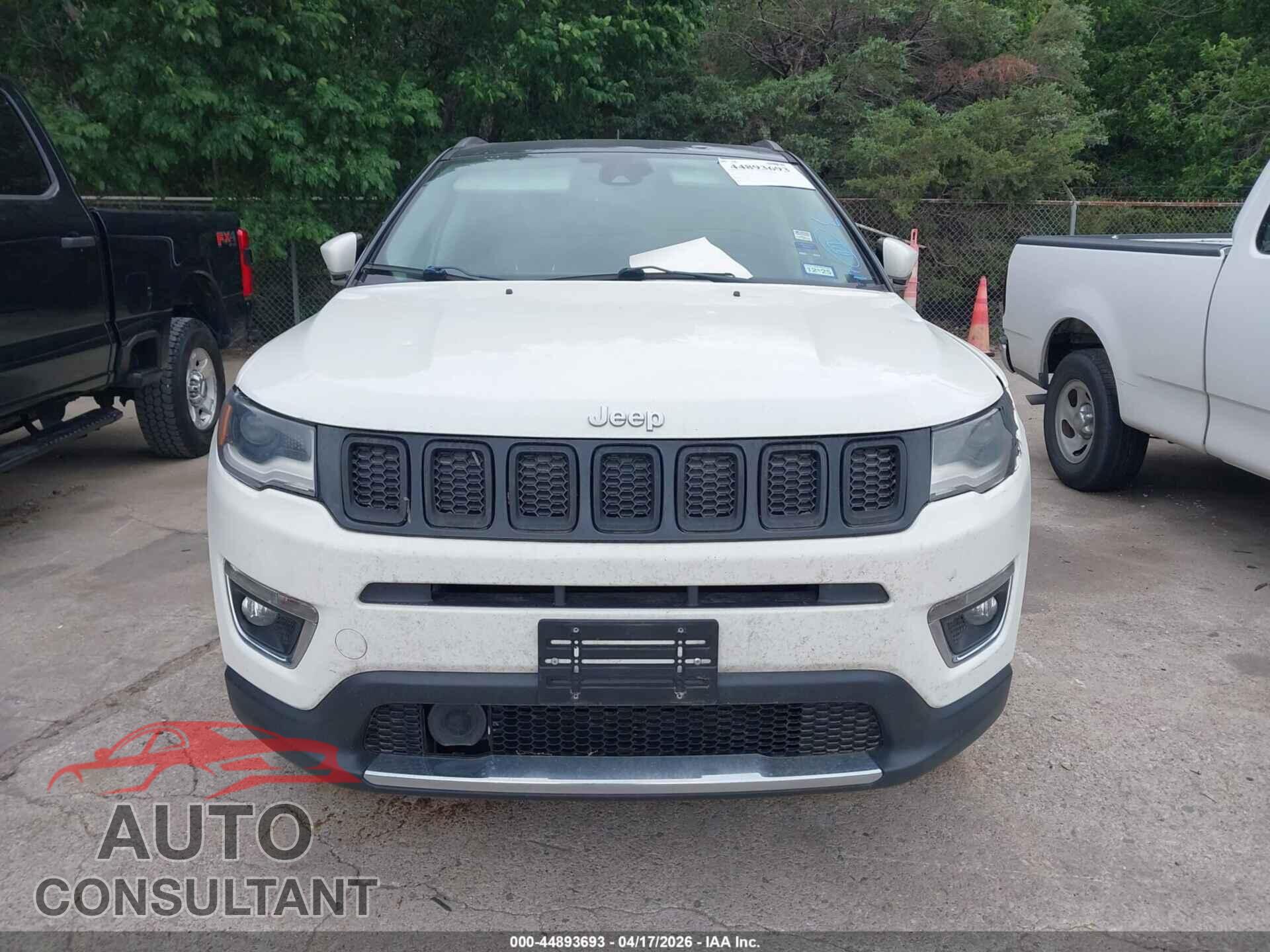 JEEP NEW COMPASS 2017 - 3C4NJDCB1HT631409