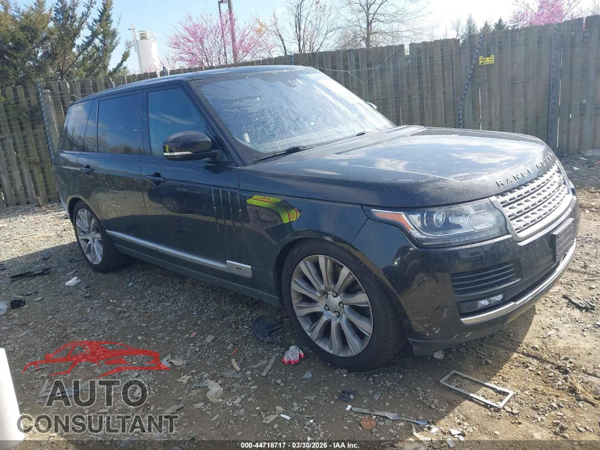 LAND ROVER RANGE ROVER 2016 - SALGS3EF4GA273754