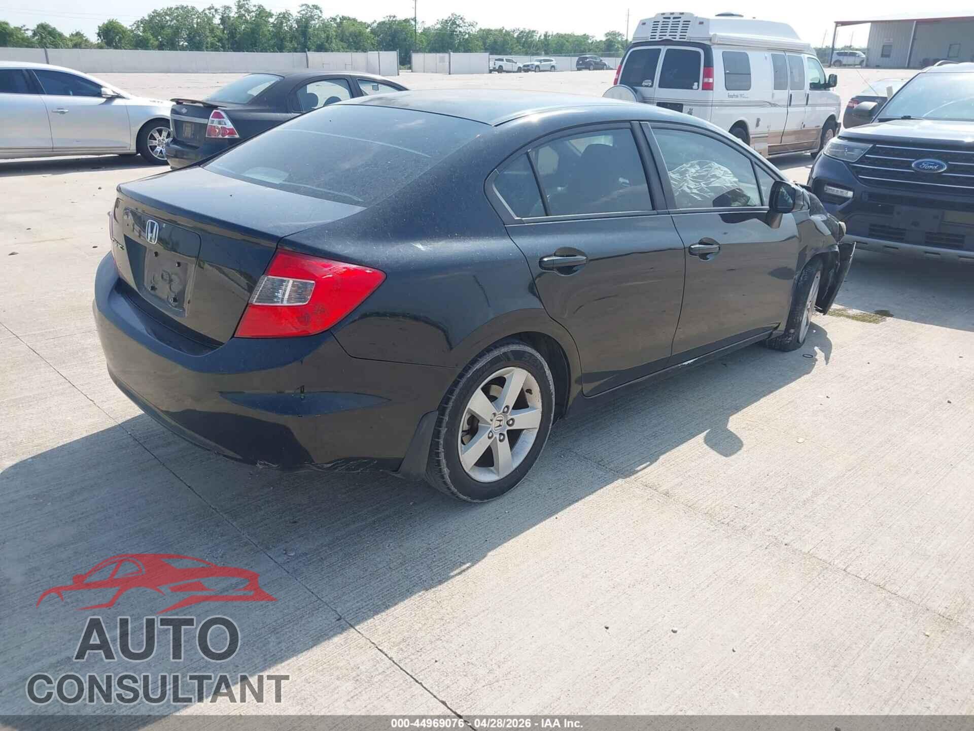 HONDA CIVIC 2012 - 2HGFB2F86CH321989