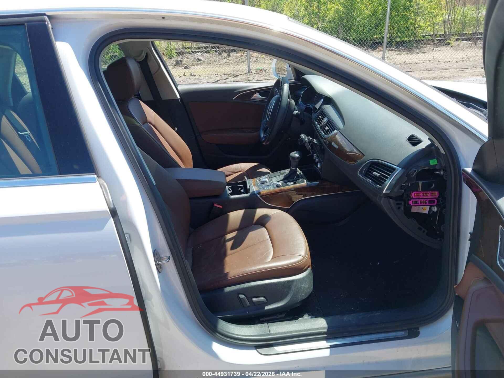 AUDI A6 2013 - WAUGFAFC0DN014751