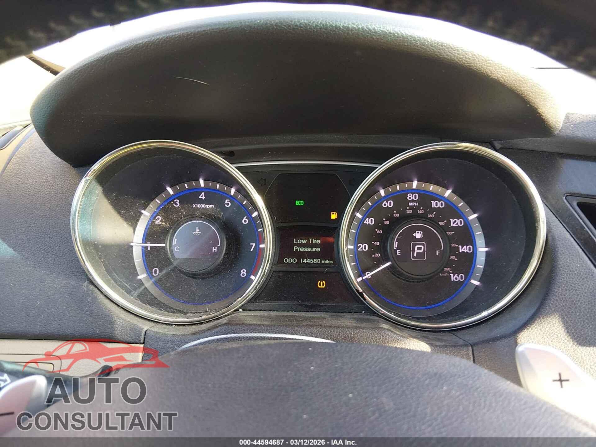 HYUNDAI SONATA 2013 - 5NPEC4AB1DH669035