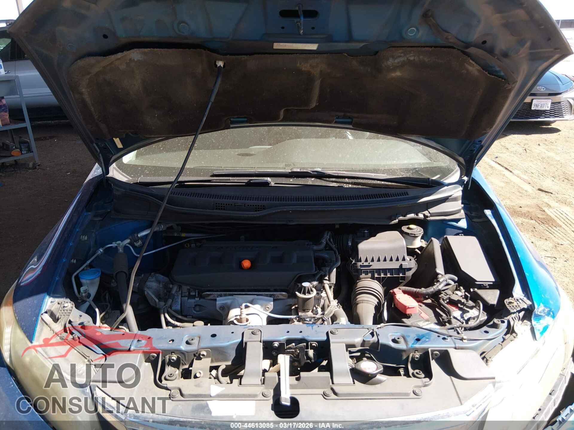 HONDA CIVIC 2012 - 19XFB2F55CE059771