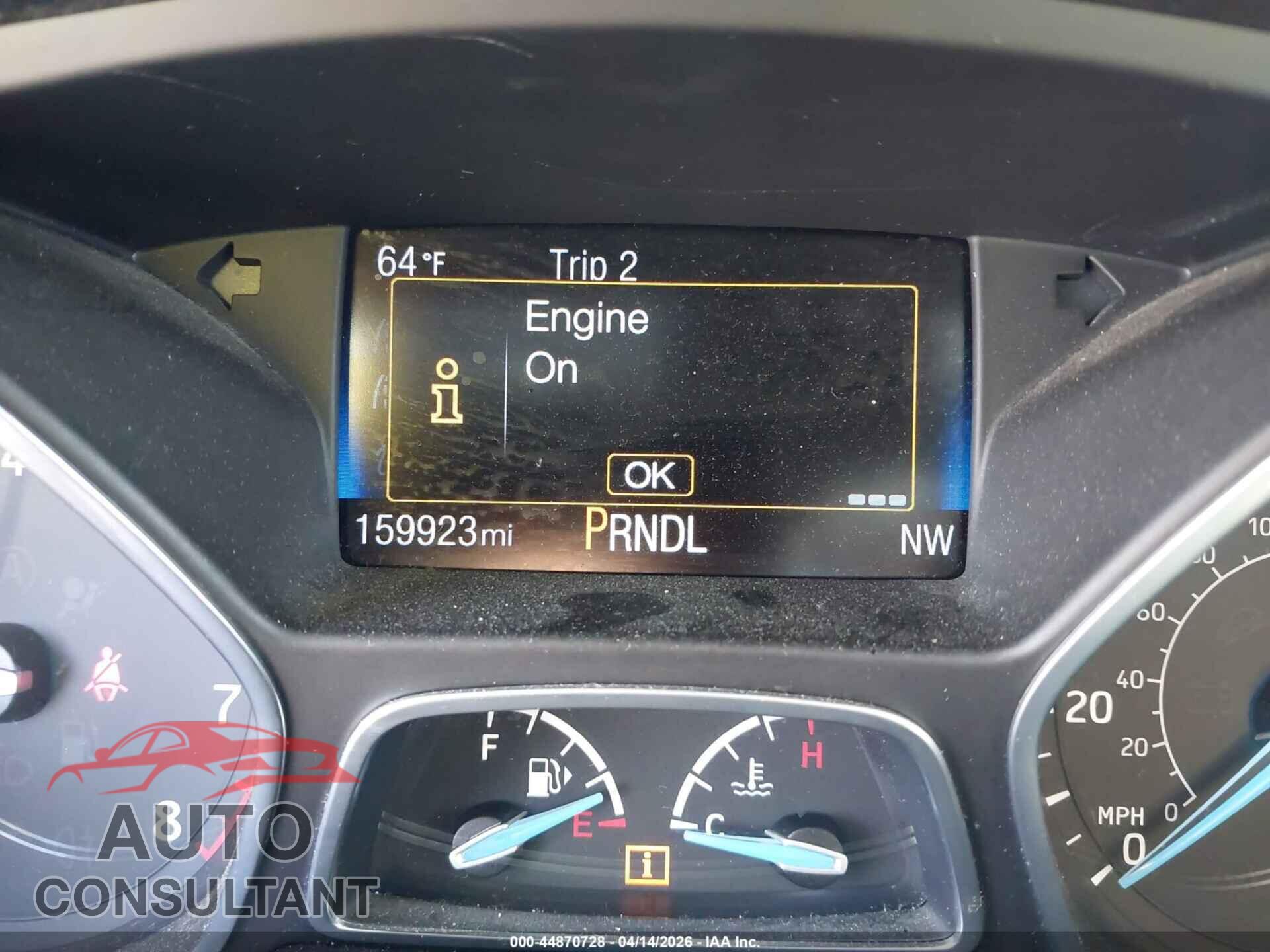 FORD FOCUS 2017 - 1FADP3F27HL309312