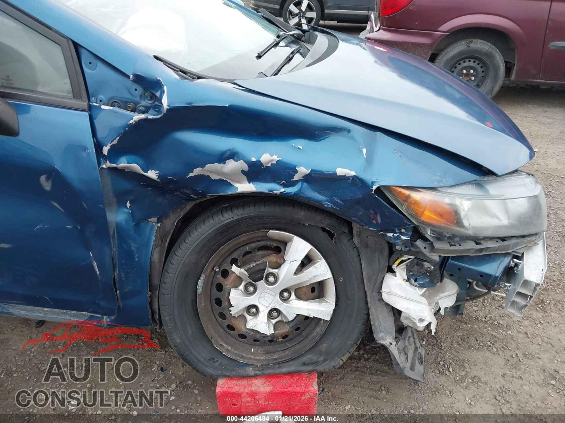 HONDA CIVIC 2012 - 2HGFB2F53CH564388
