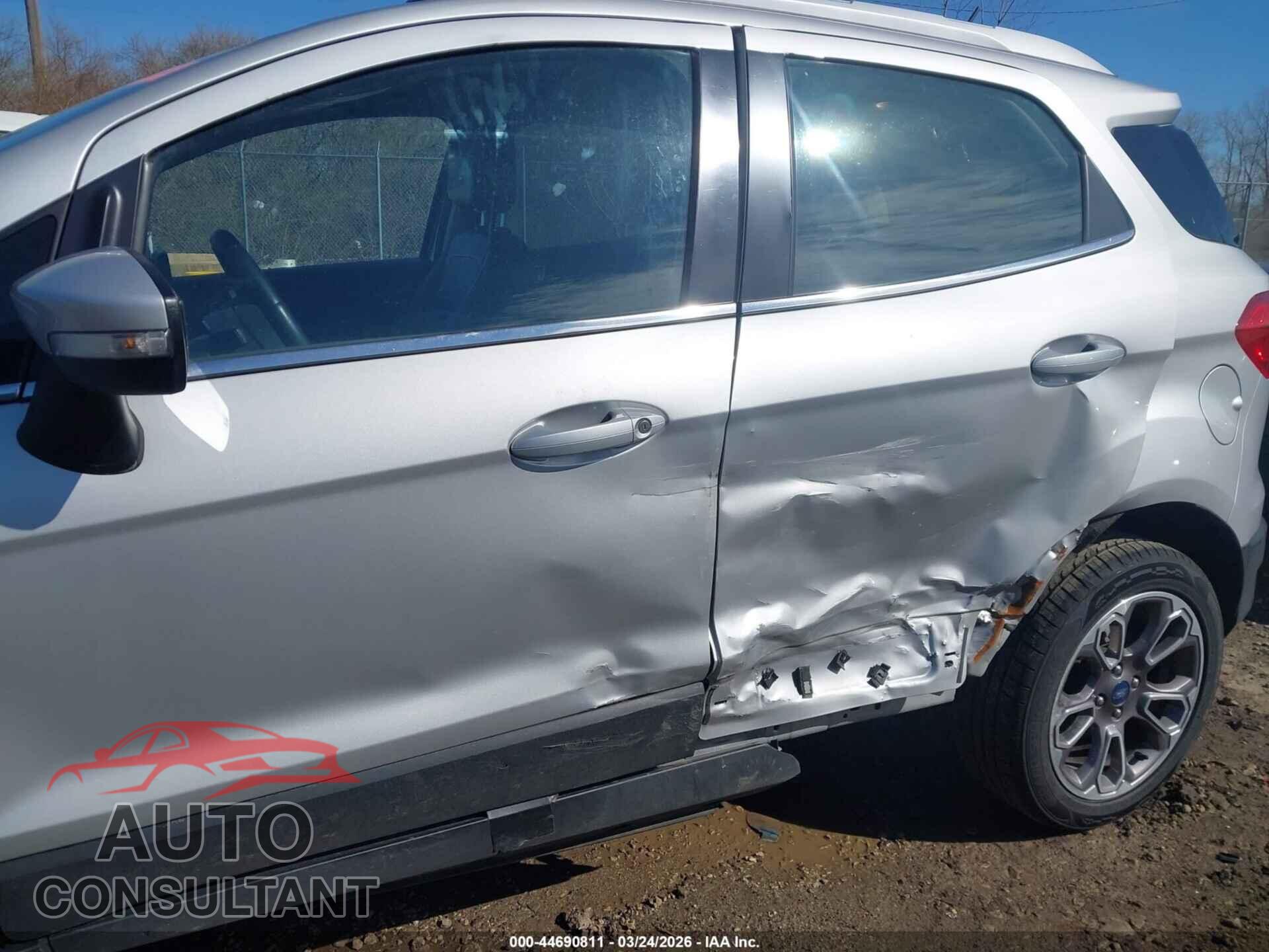 FORD ECOSPORT 2020 - MAJ6S3KL0LC316293