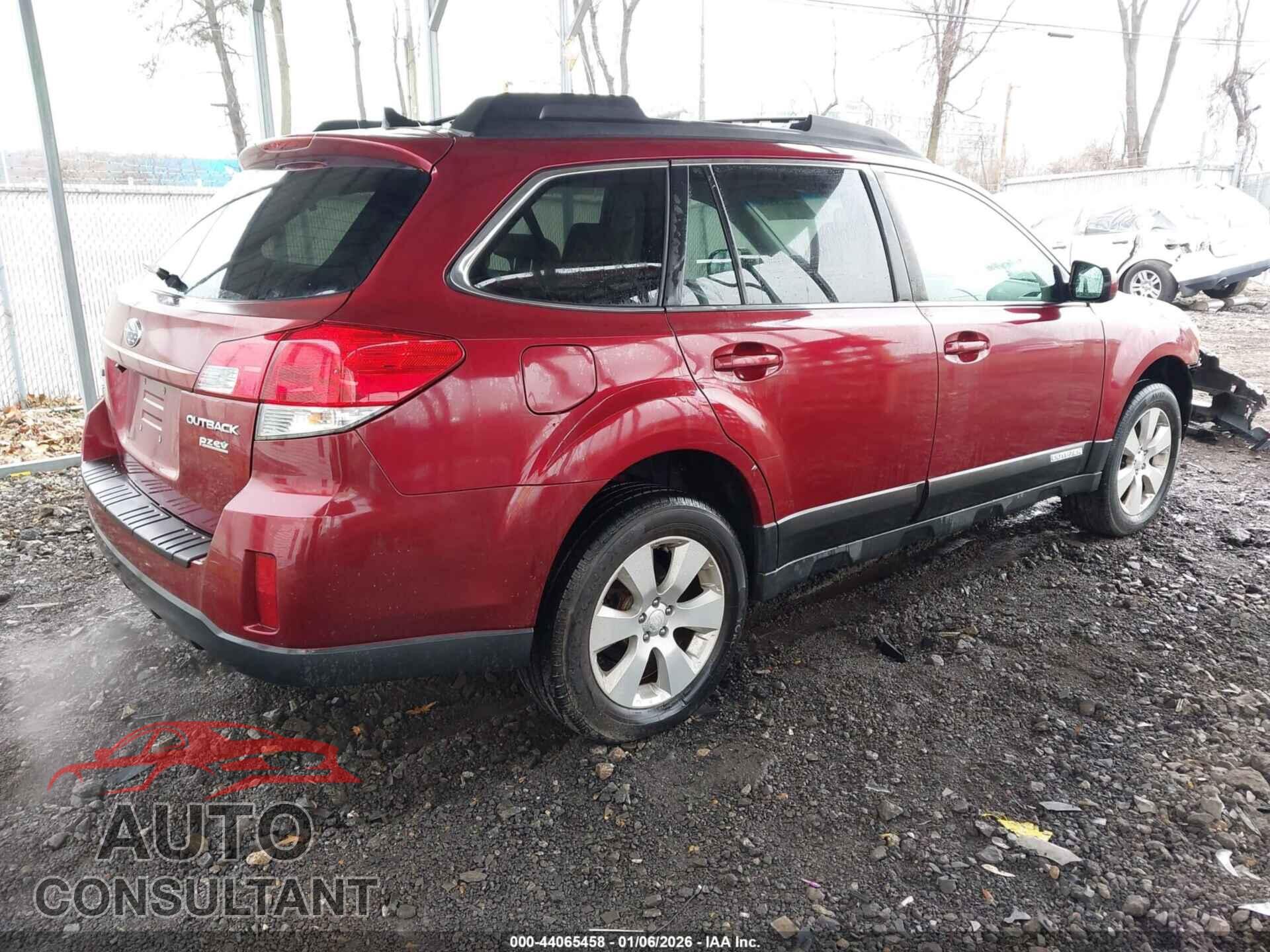 SUBARU OUTBACK 2011 - 4S4BRBKC2B3367321