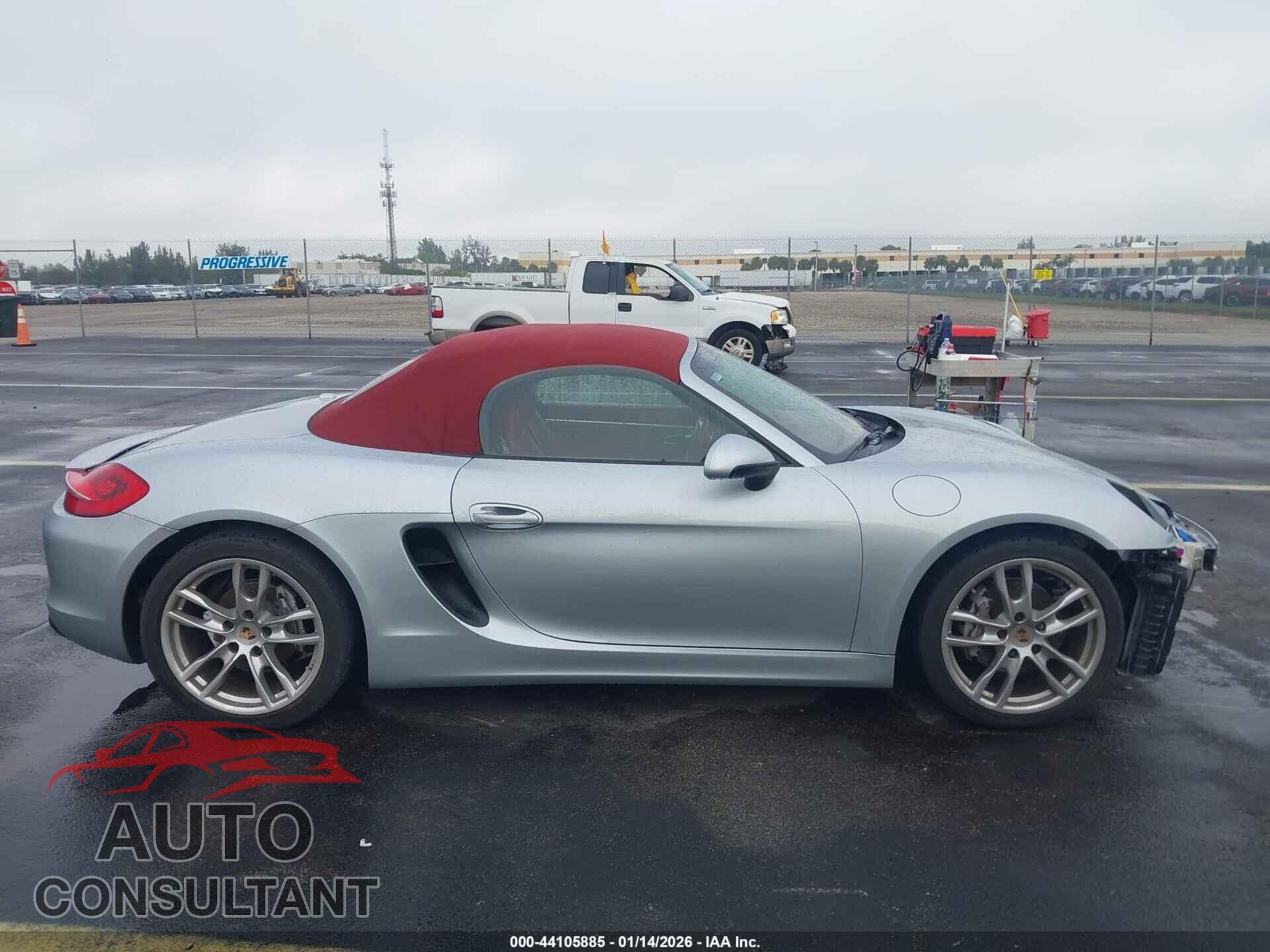 PORSCHE BOXSTER 2014 - WP0CA2A81ES120153