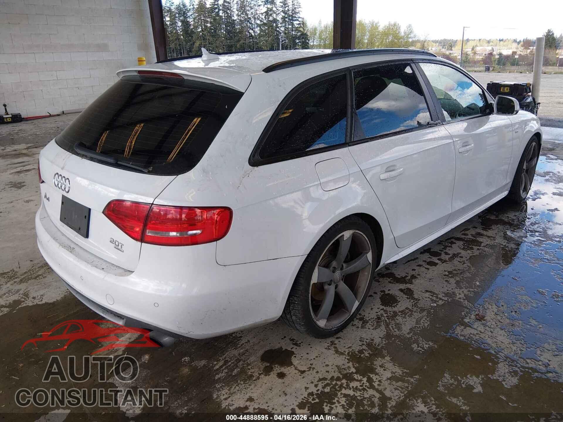 AUDI A4 2012 - WAU4FAFL0CA113367