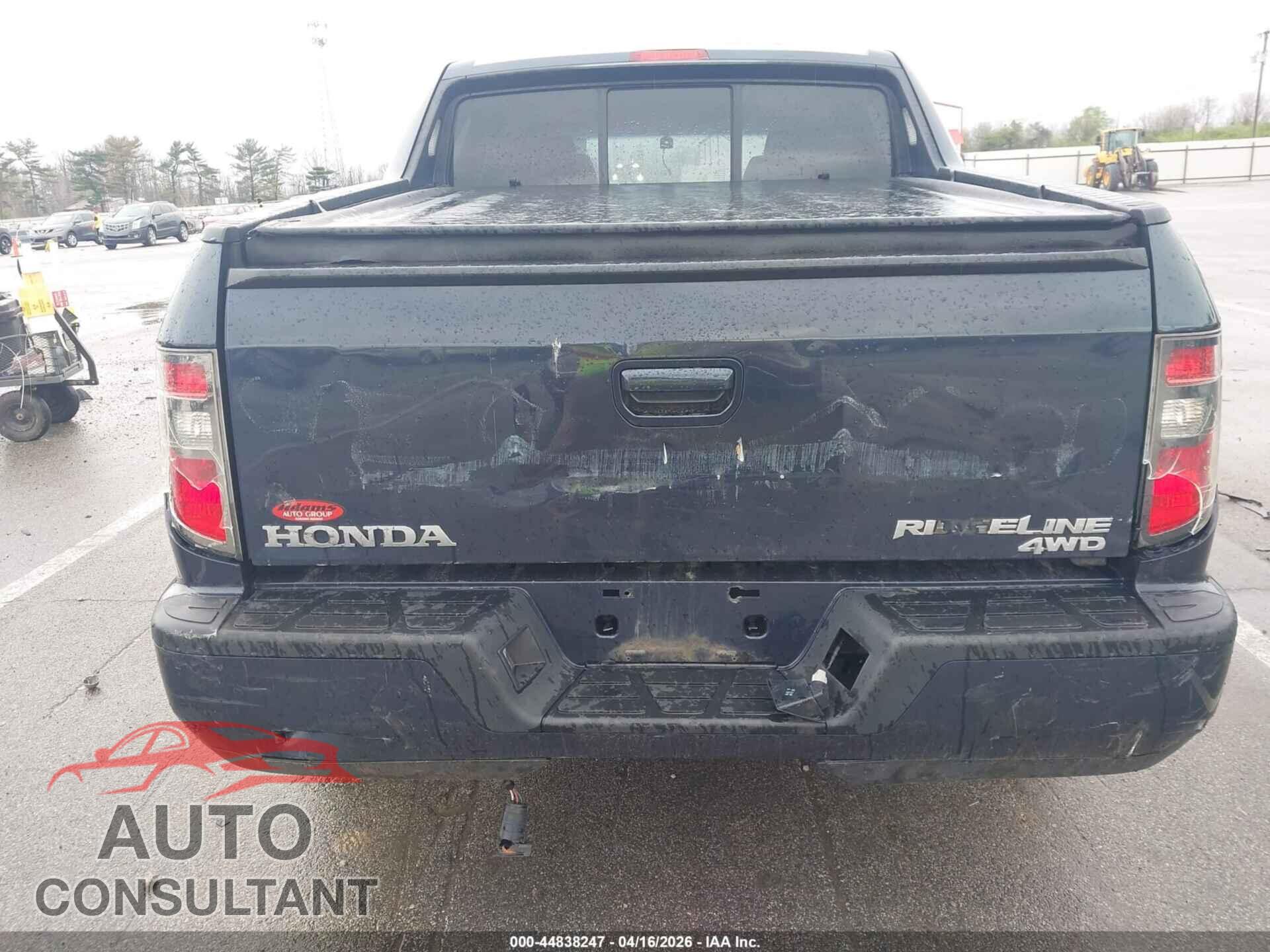 HONDA RIDGELINE 2012 - 5FPYK1F50CB459998
