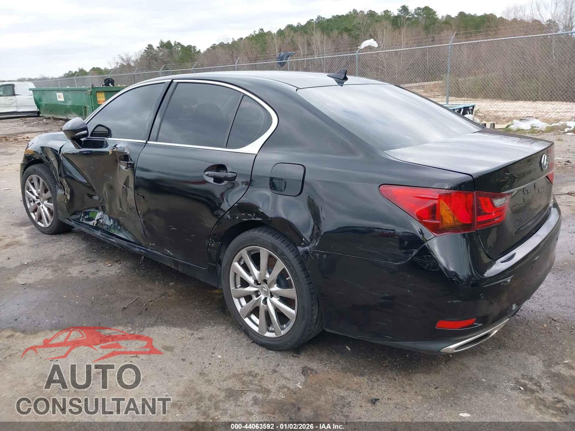LEXUS GS 350 2013 - JTHBE1BL8D5022469