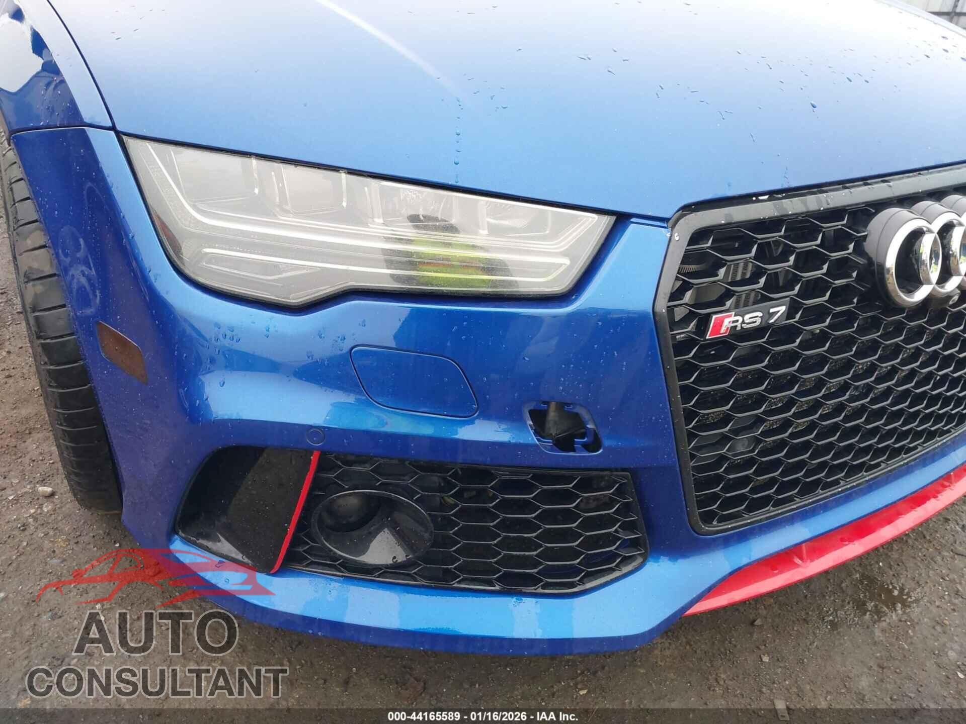 AUDI RS 7 2016 - WUAW2AFCXGN900321