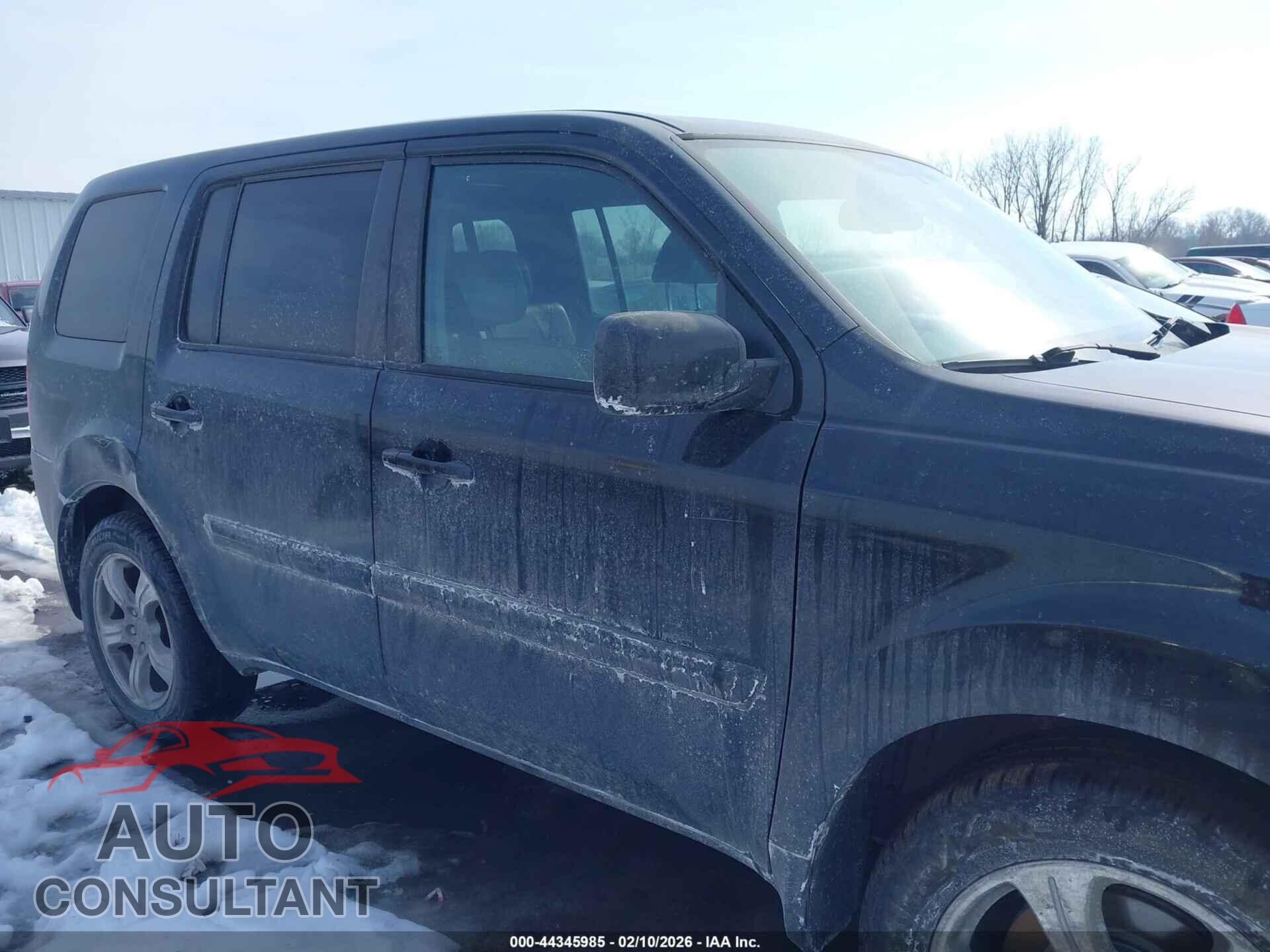 HONDA PILOT 2013 - 5FNYF4H50DB011404