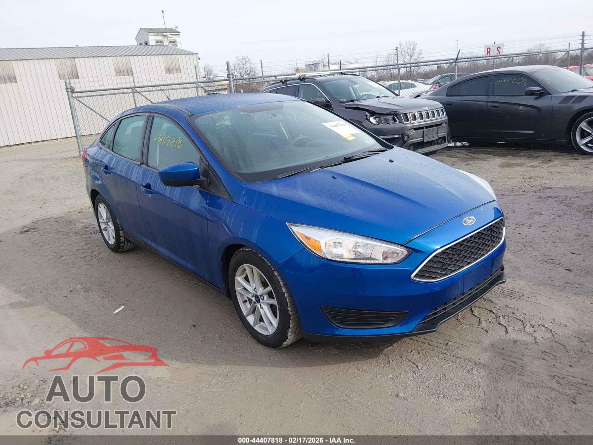 FORD FOCUS 2018 - 1FADP3F25JL309735
