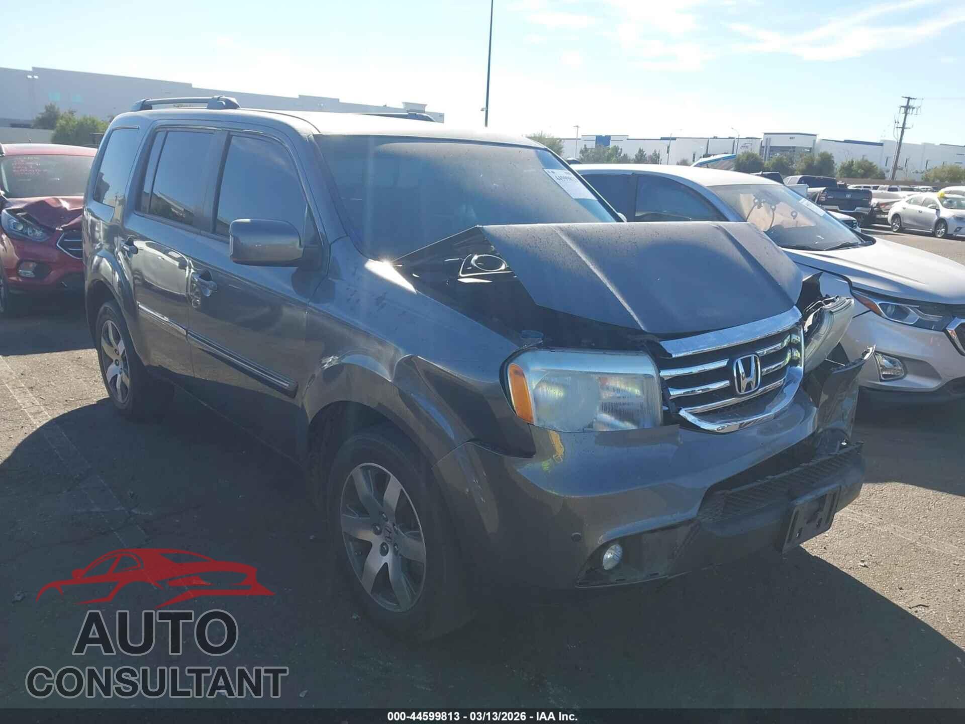 HONDA PILOT 2012 - 5FNYF3H9XCB013169