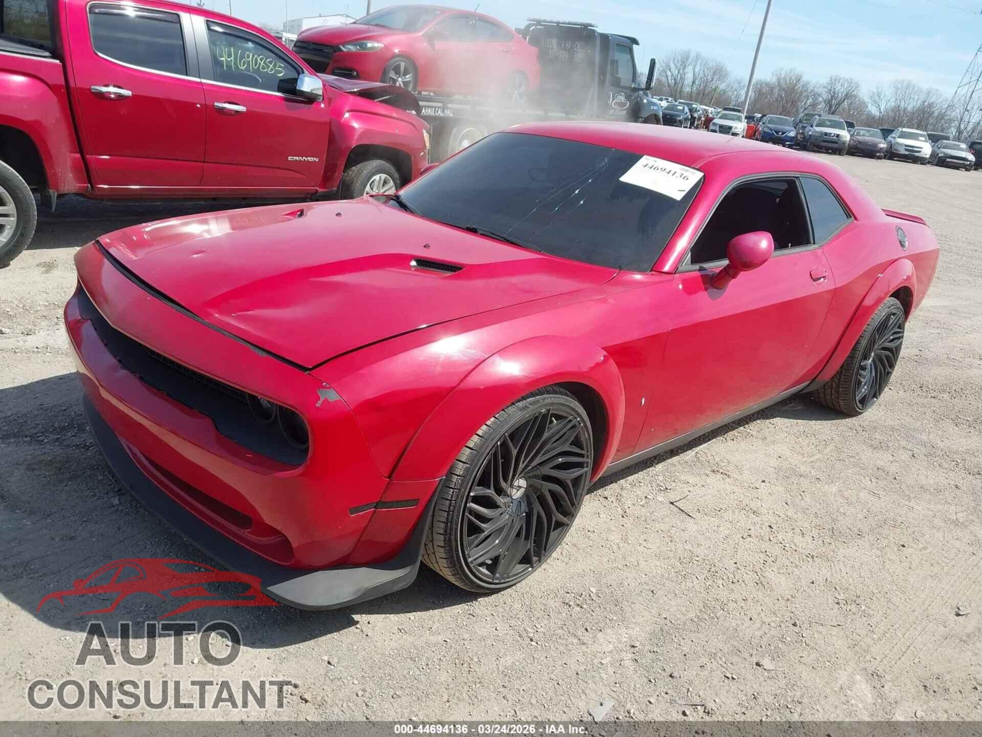 DODGE CHALLENGER 2012 - 2C3CDYBT8CH181716