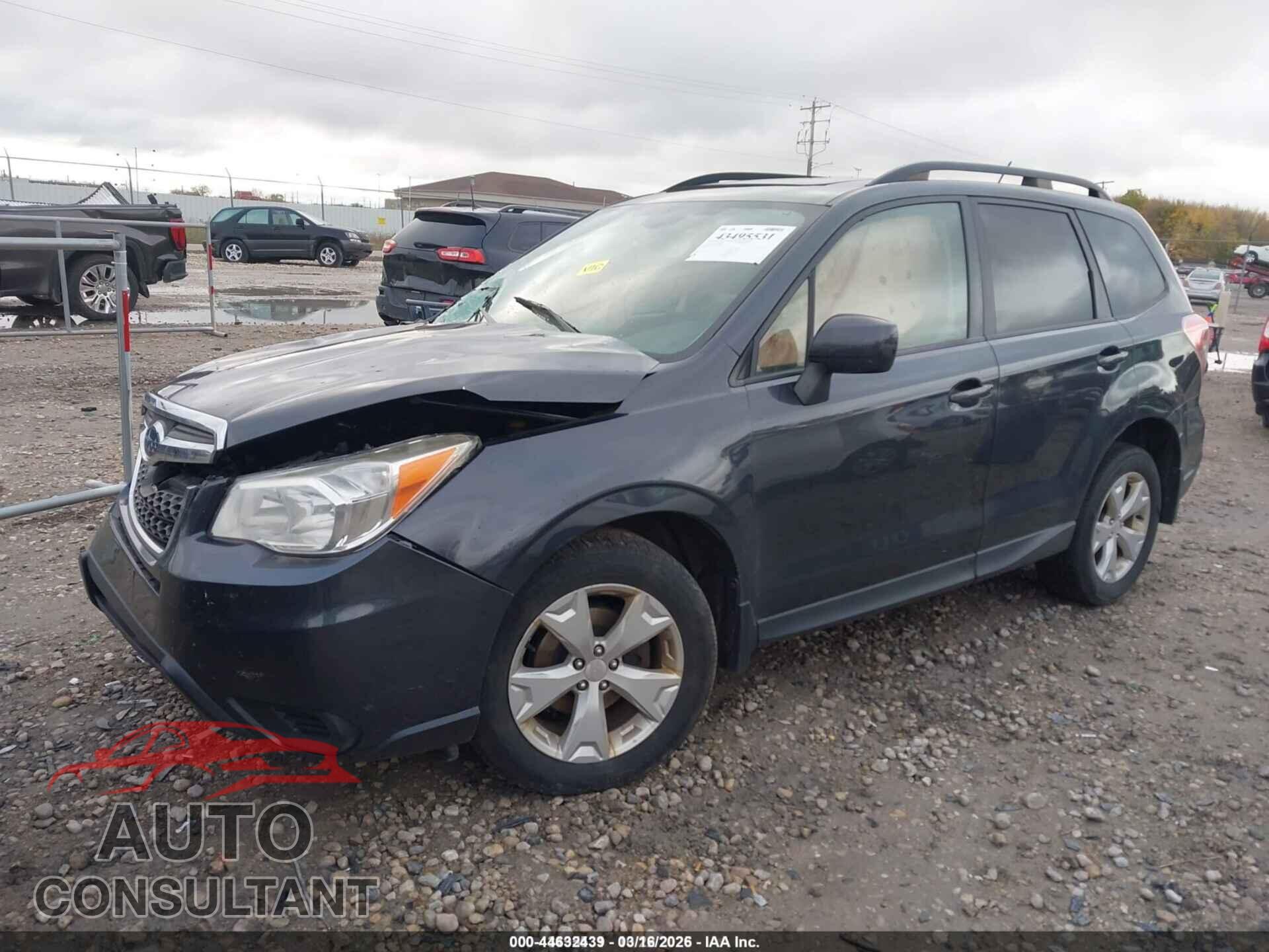 SUBARU FORESTER 2015 - JF2SJAFC7FH507535