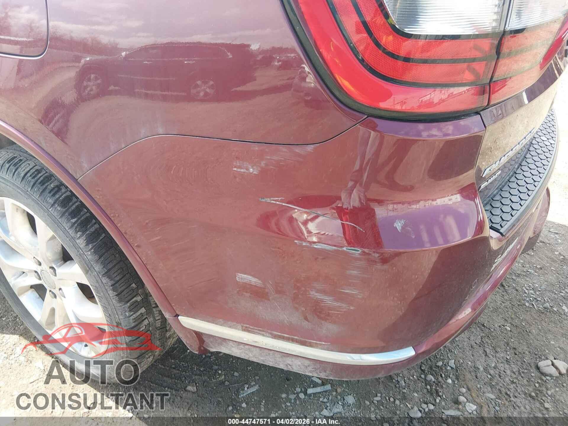 DODGE DURANGO 2016 - 1C4RDJEG2GC347068