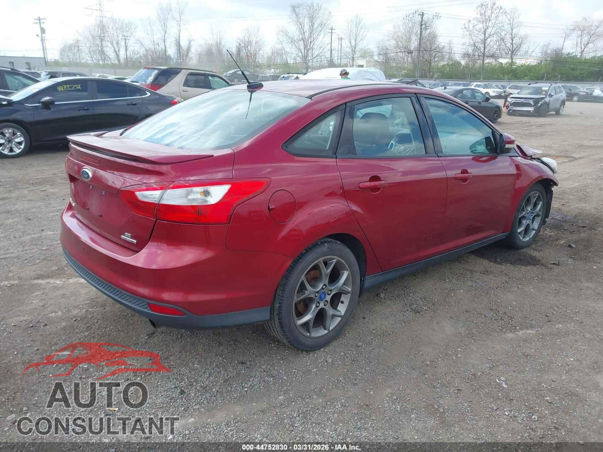 FORD FOCUS 2013 - 1FADP3F26DL188640