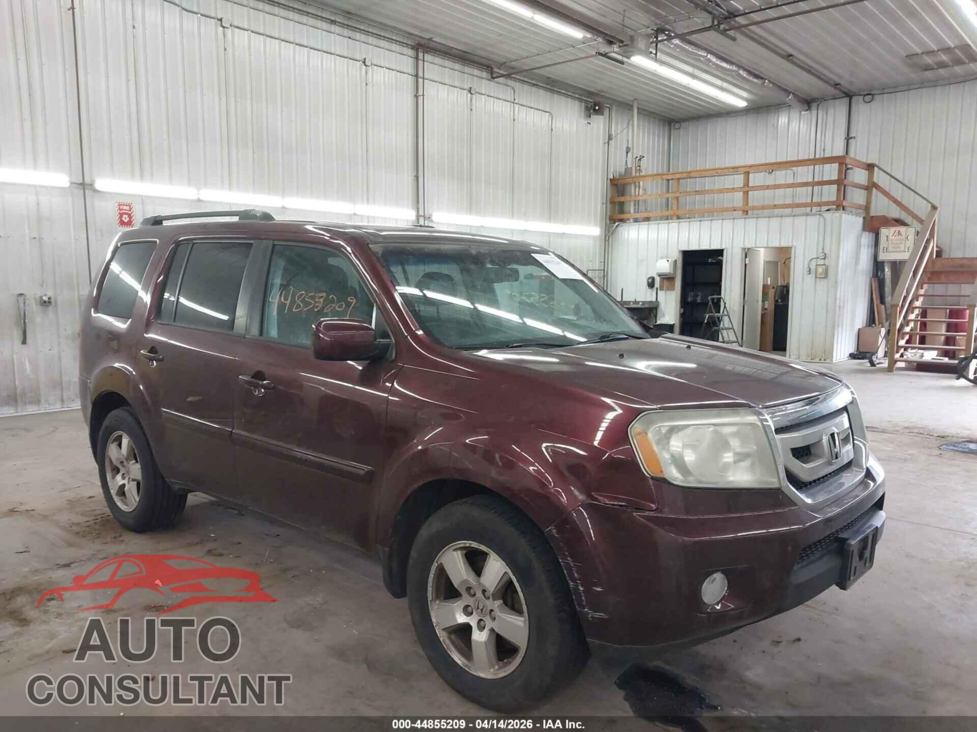 HONDA PILOT 2011 - 5FNYF4H56BB037292