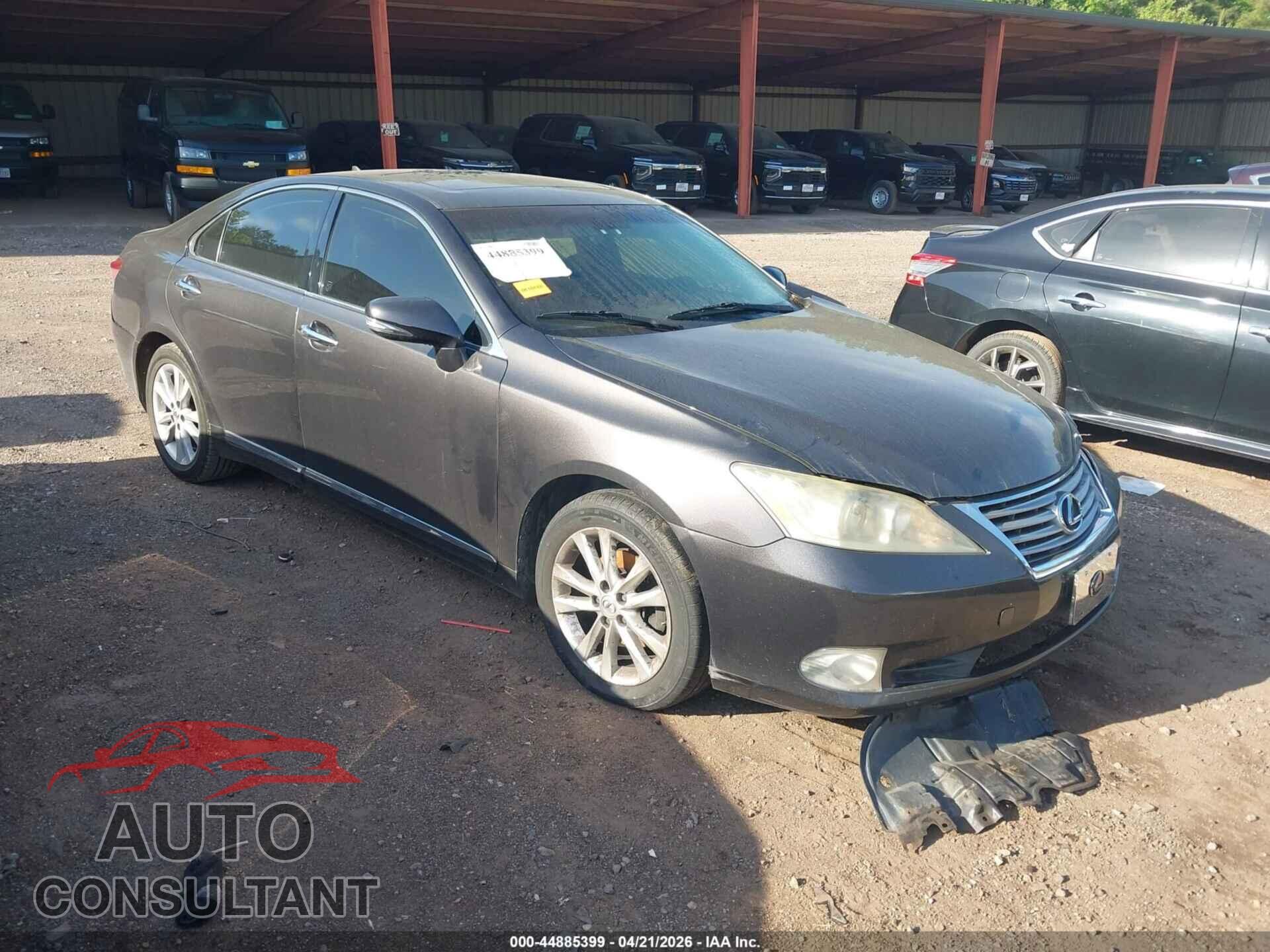 LEXUS ES 350 2011 - JTHBK1EG3B2422655