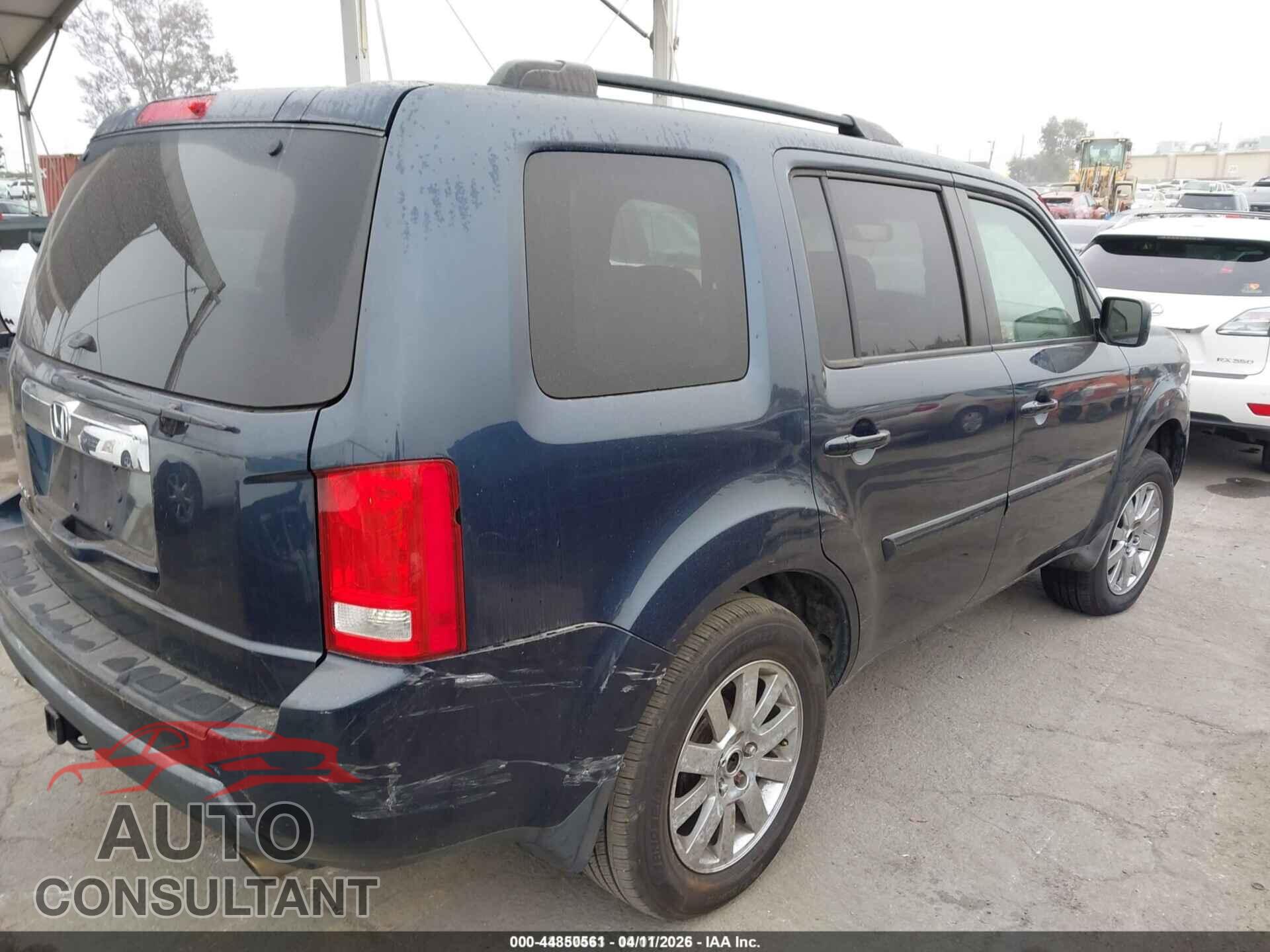 HONDA PILOT 2009 - 5FNYF38559B026806