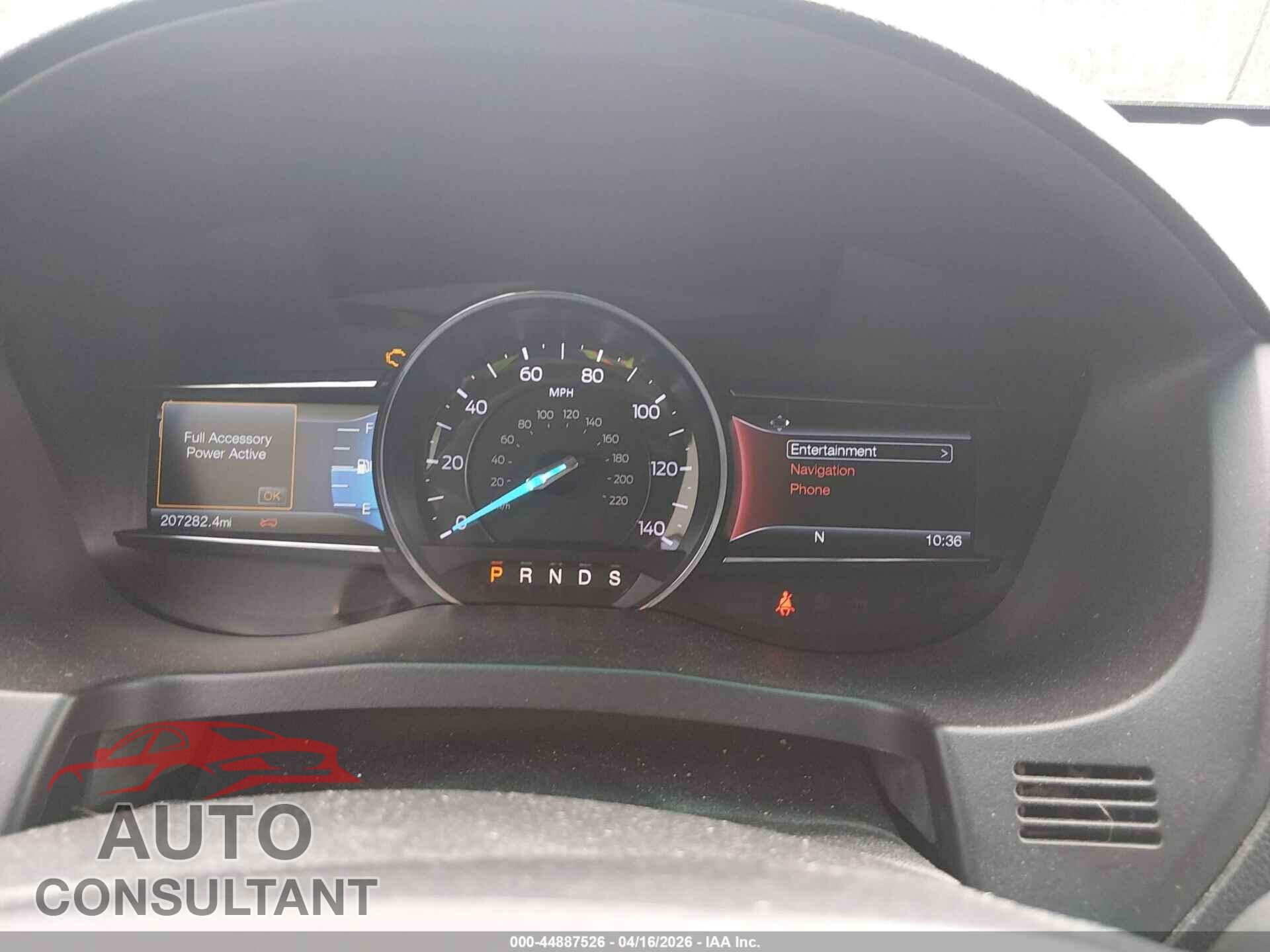 FORD EXPLORER 2016 - 1FM5K8F86GGC49346