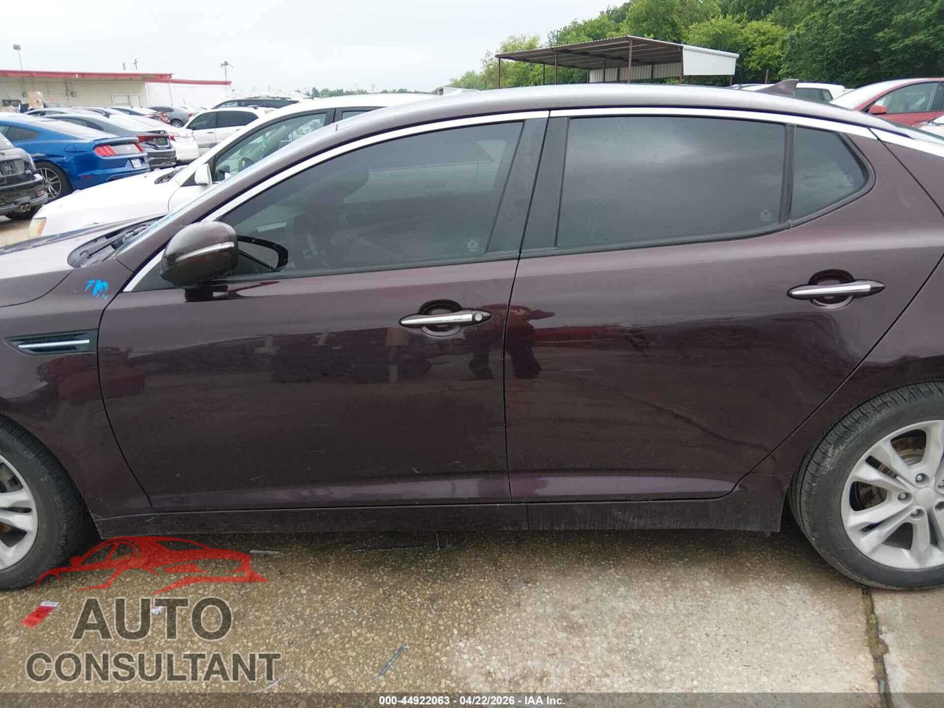 KIA OPTIMA 2013 - 5XXGM4A75DG255141